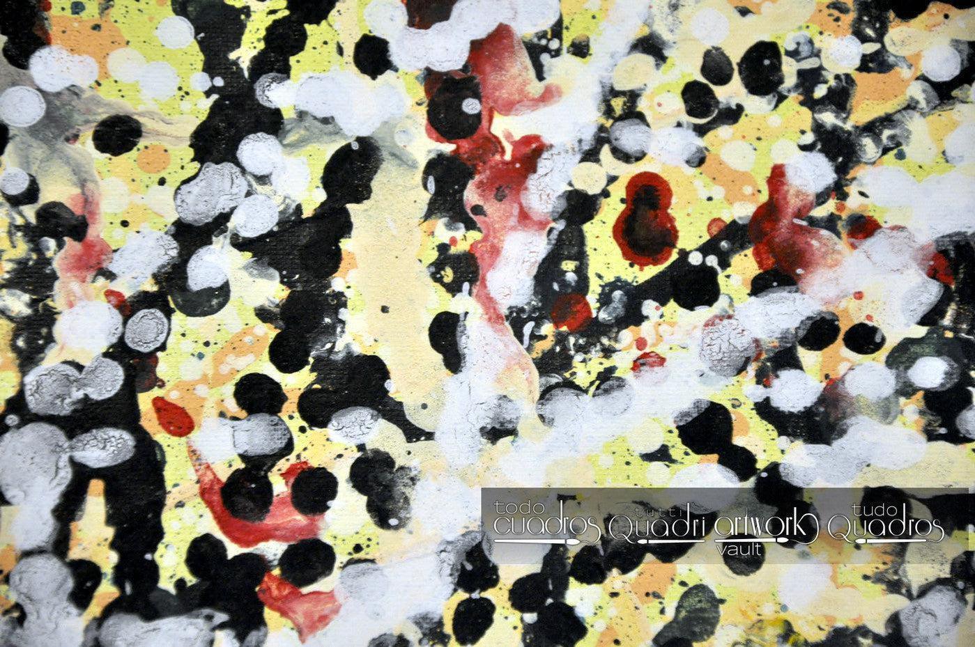 Gemälde "Hommage an Pollock" <br /> A. Croxatto (2015)