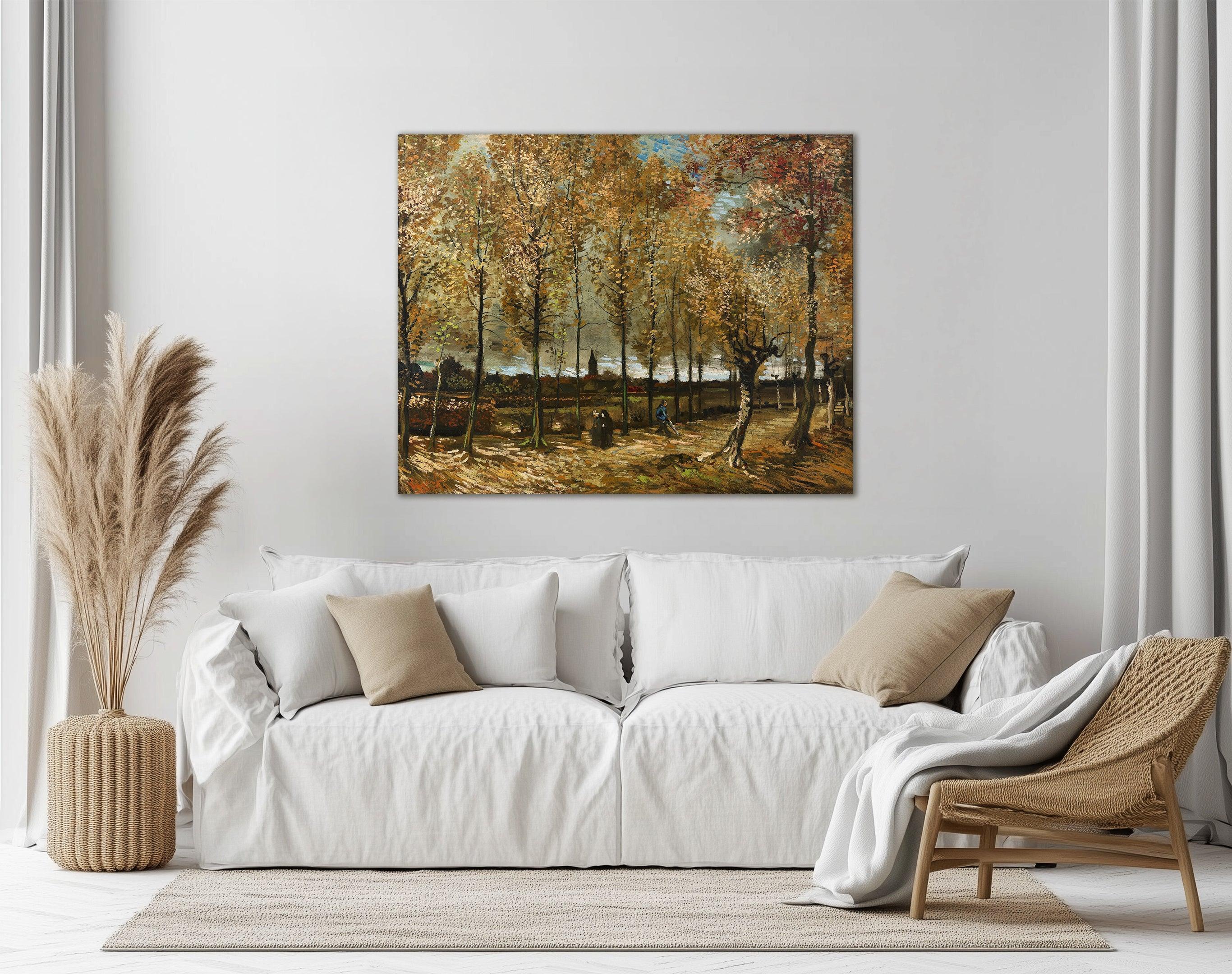 Pappeln in Nuenen, Van-Gogh