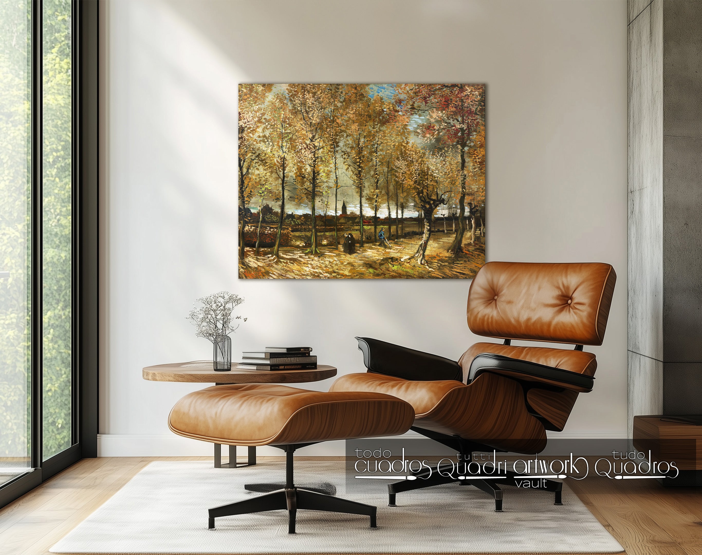 Pappeln in Nuenen, Van-Gogh