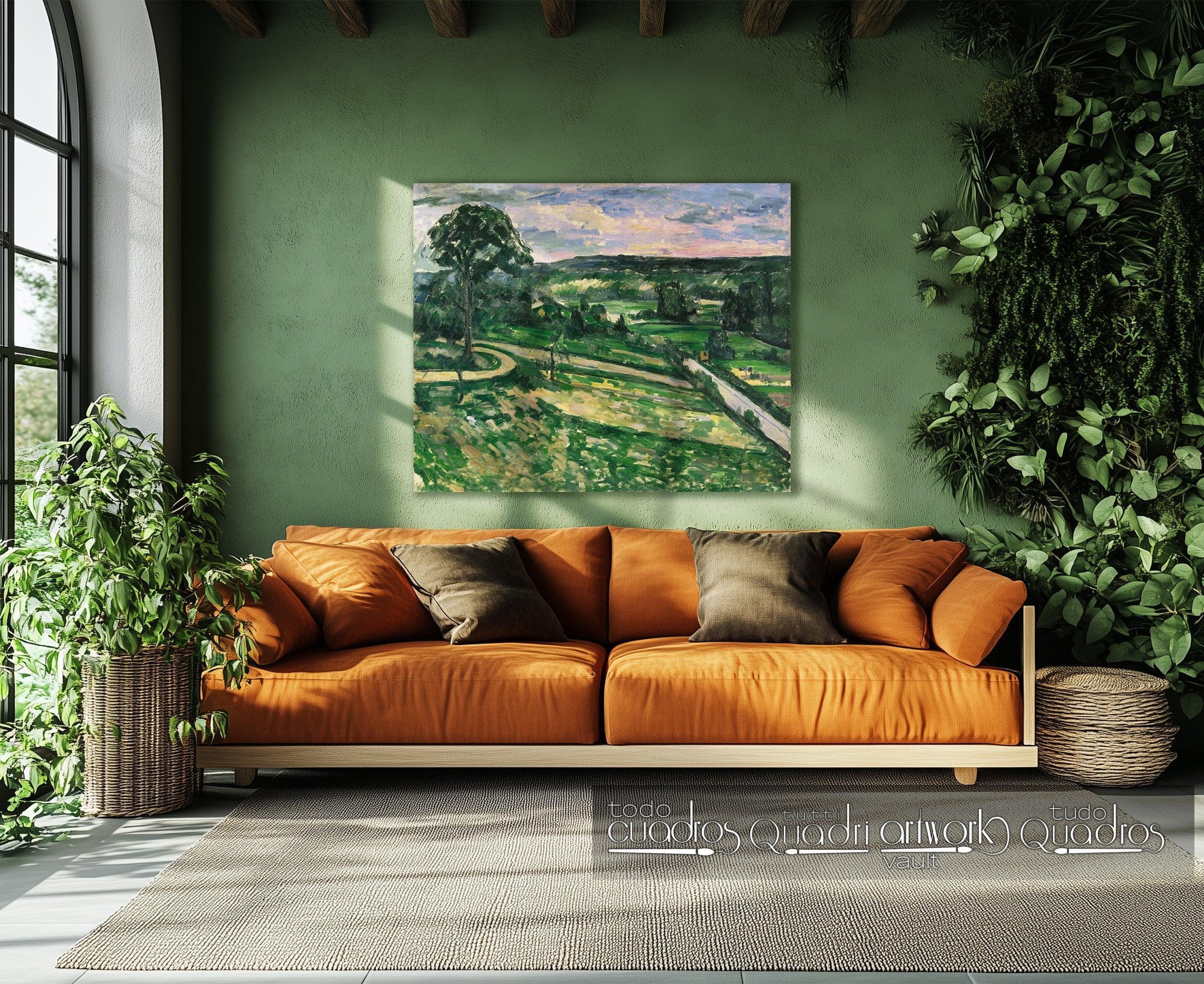 Der Baum an der Kurve, Cézanne
