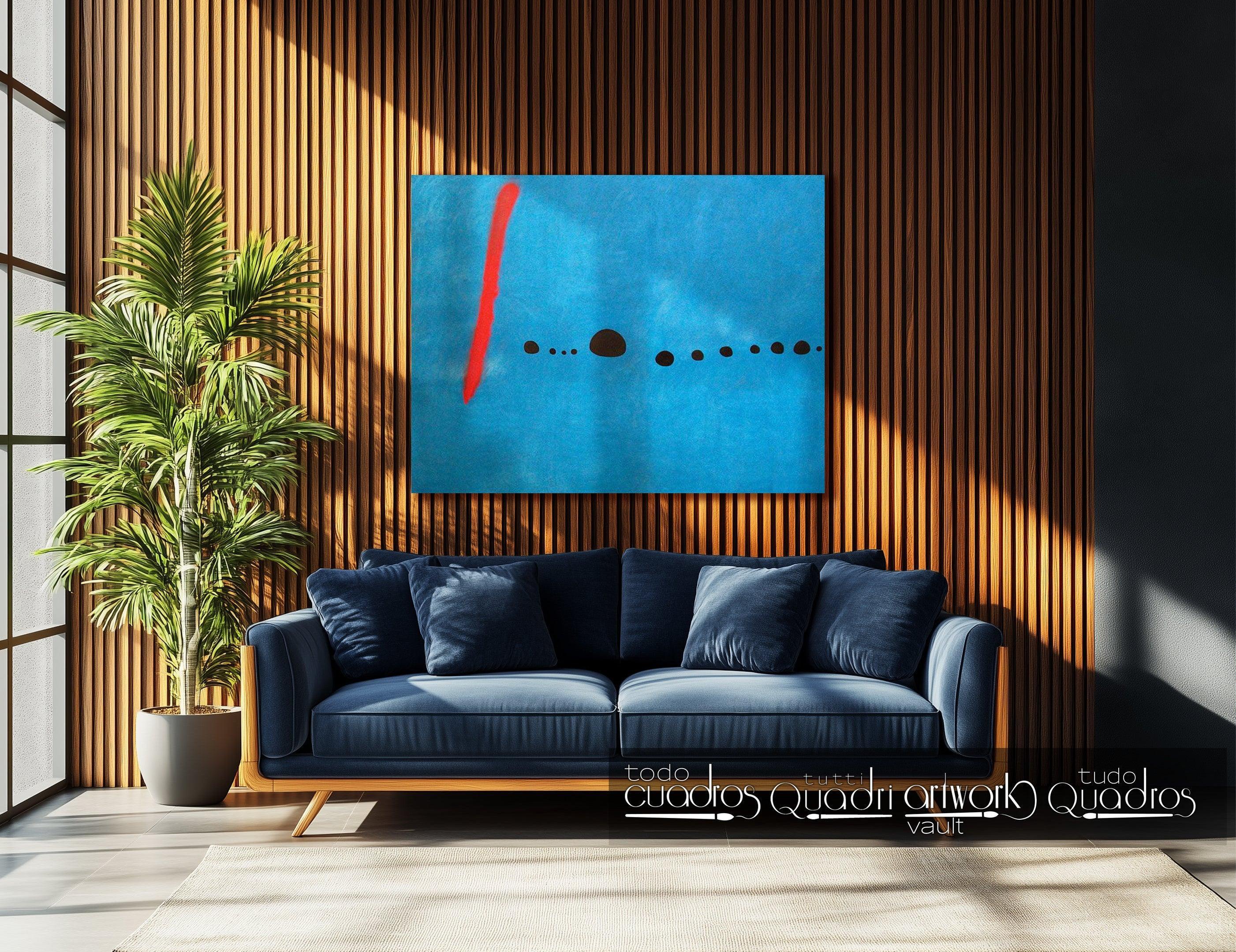 Blau II, Miró