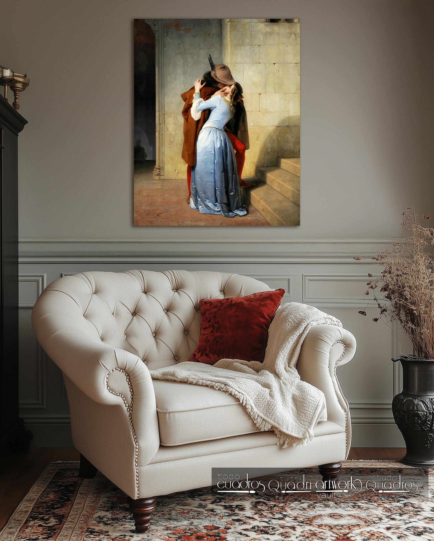 Der Kuss, Hayez