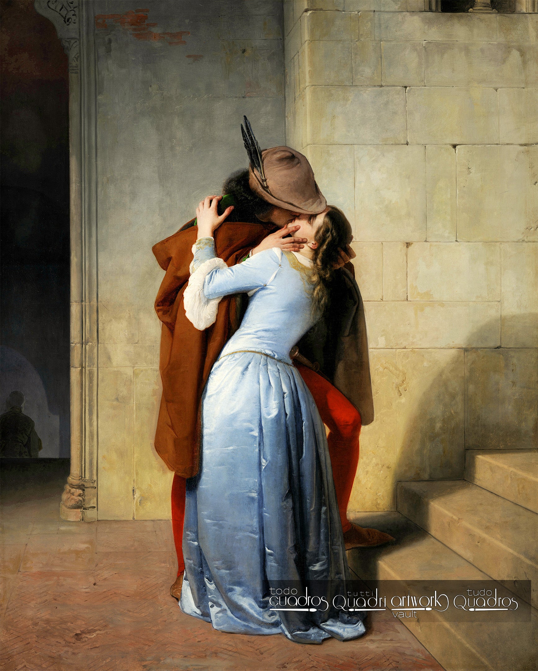Der Kuss, Hayez