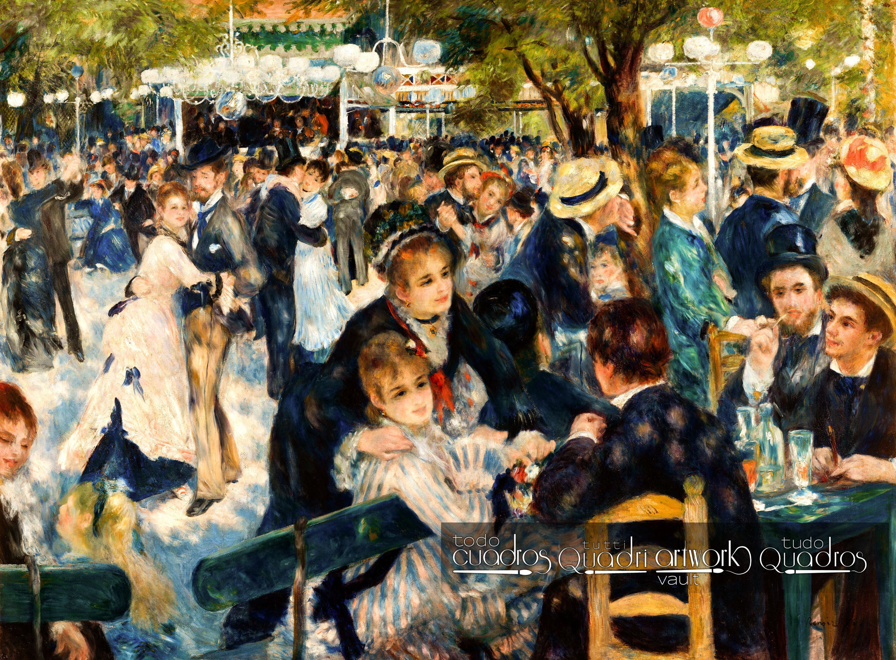 Bal du moulin de la Galette, Renoir