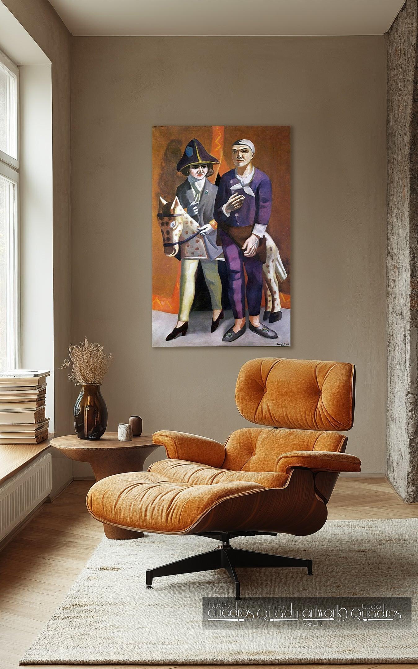 Der Künstler und seine Frau, Max Beckmann