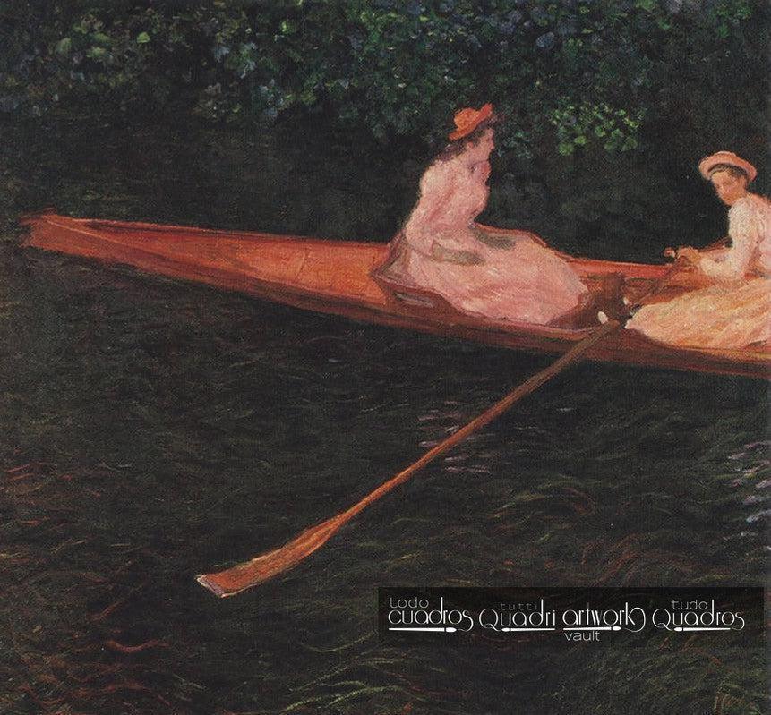 Boot auf der Epte, Monet