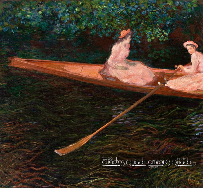 Boot auf der Epte, Monet