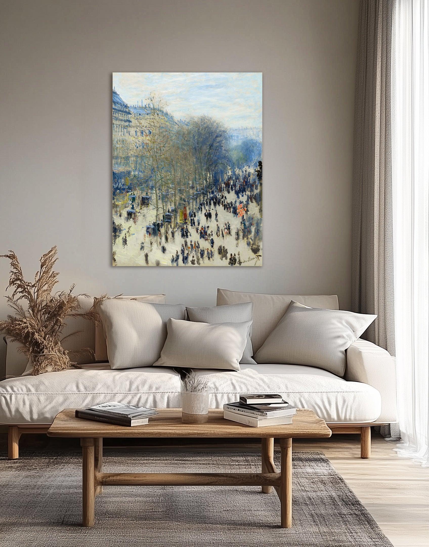 Boulevard des Capucines, Monet