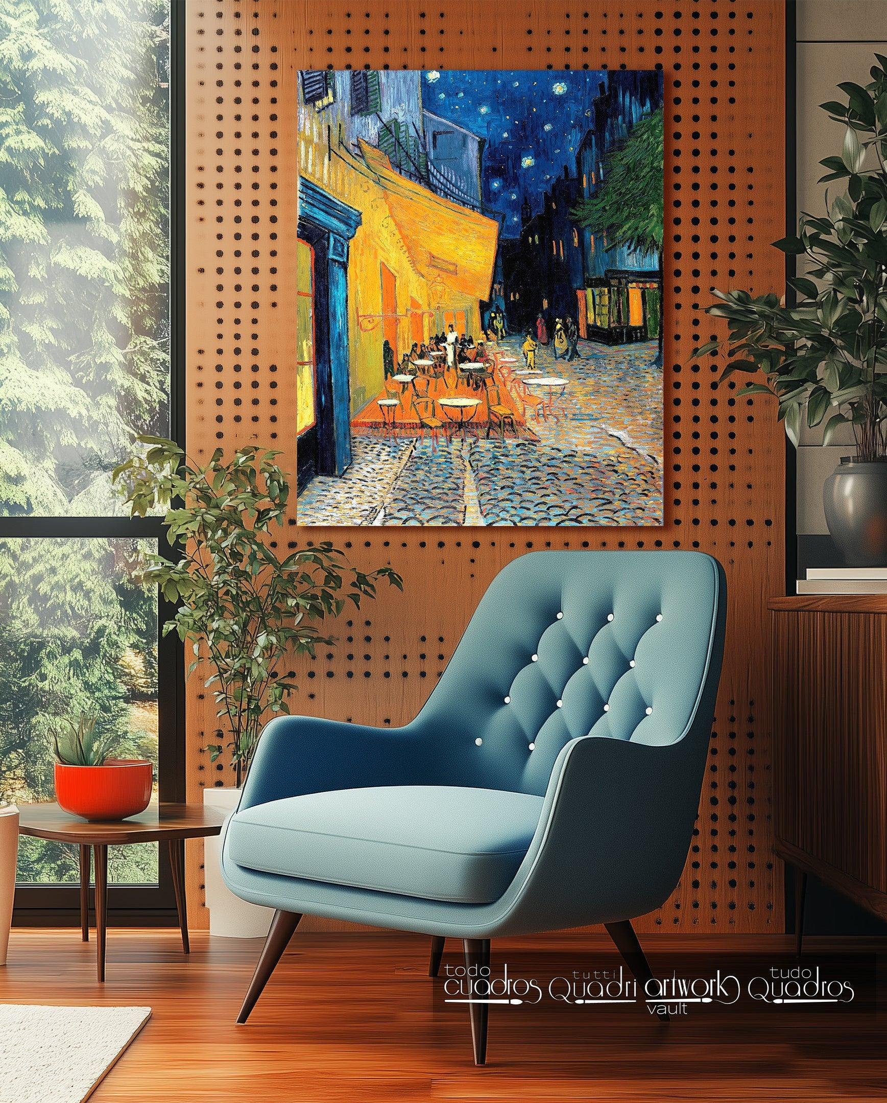 Caféterrasse am Abend, Van Gogh