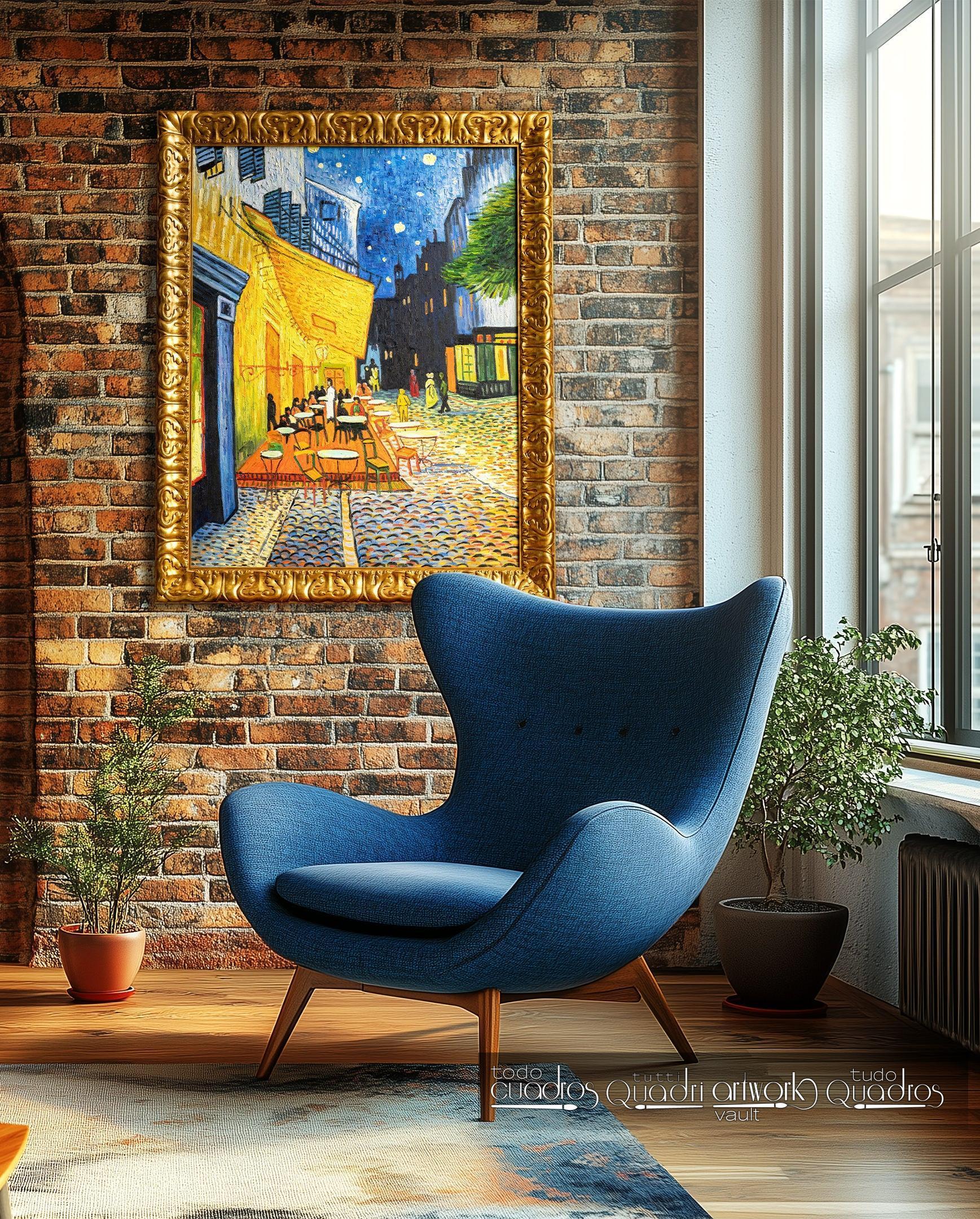 Caféterrasse am Abend, Van Gogh