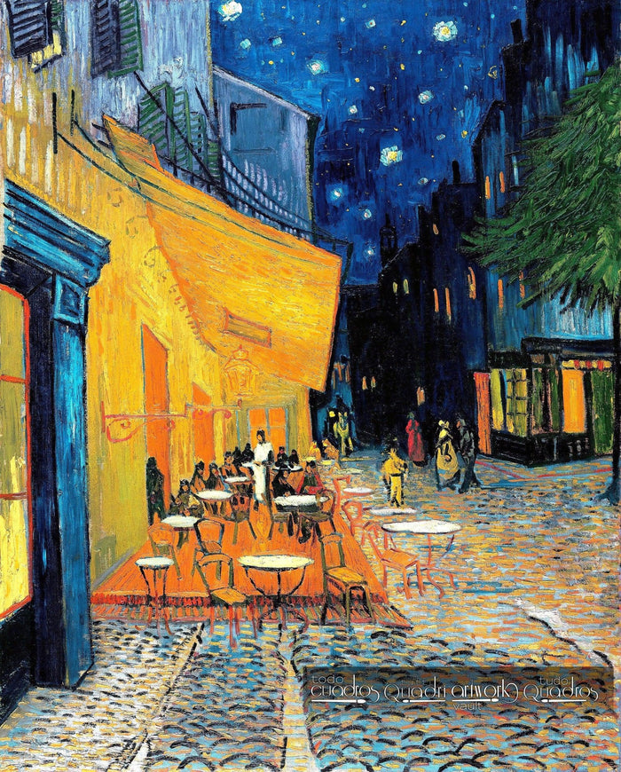 Caféterrasse am Abend, Van Gogh