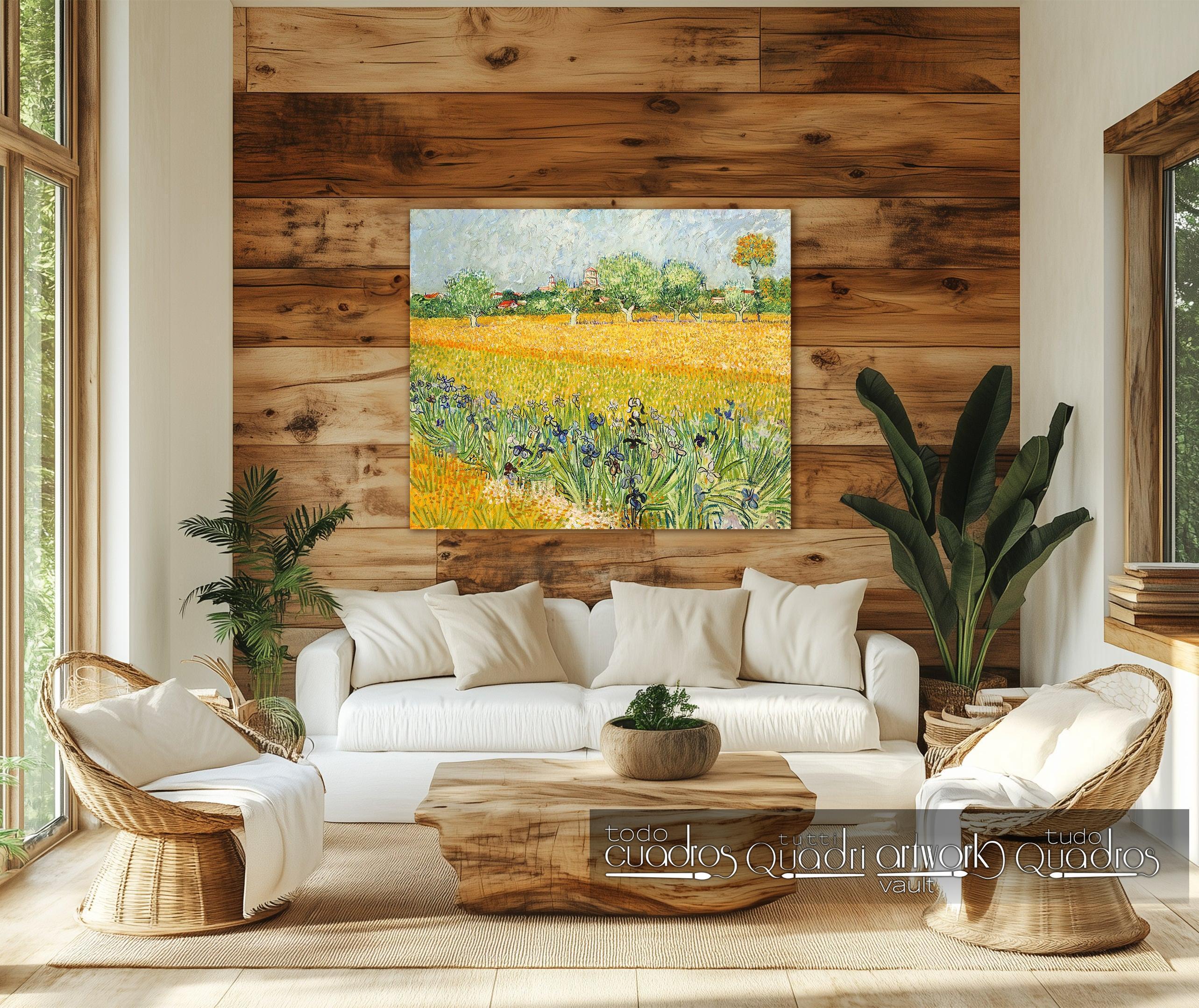 Feld mit Blumen bei Arles, Van Gogh
