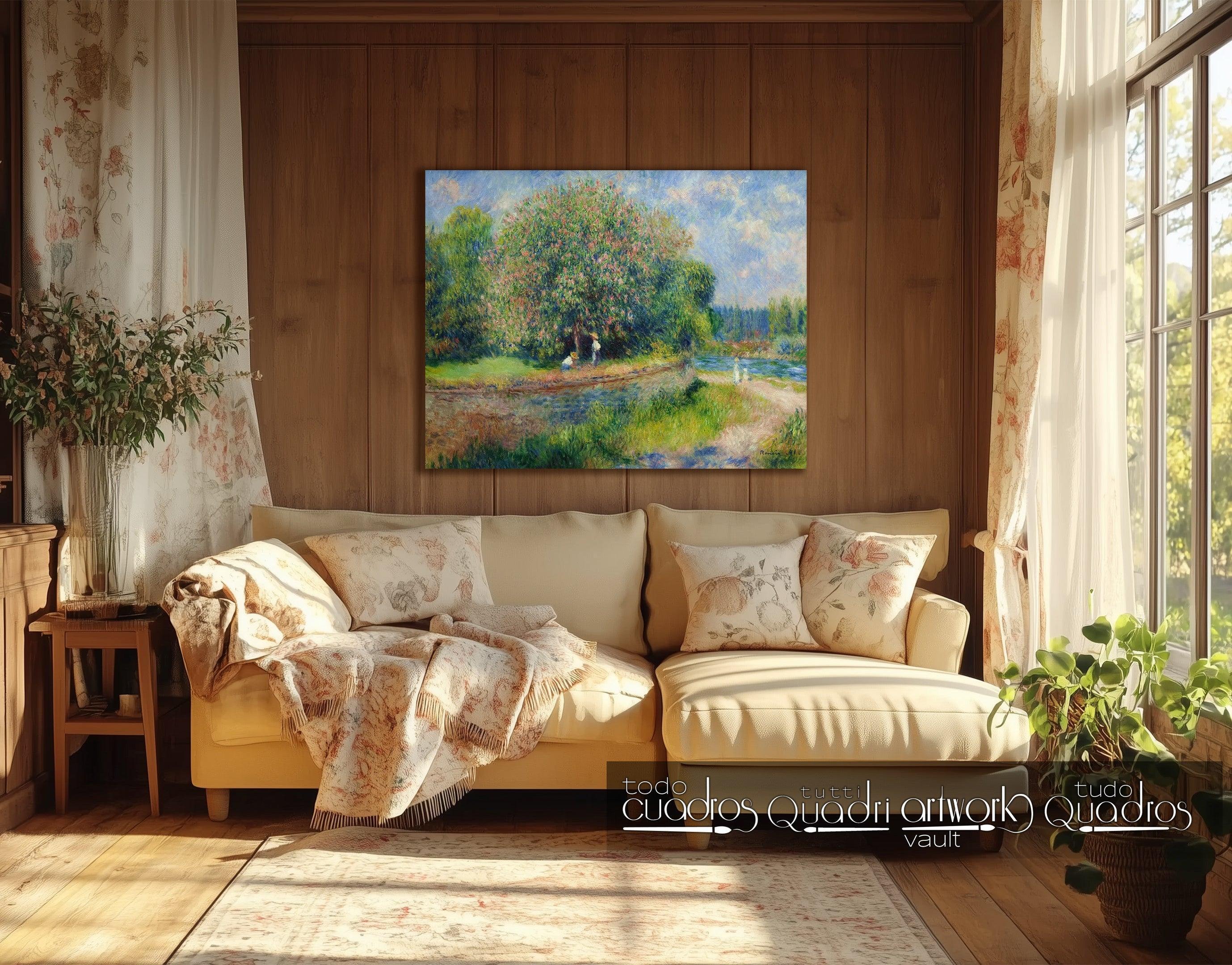 Blühender Kastanienbaum, Renoir