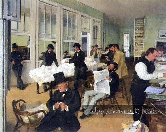 Das Baumwollkontor in New Orleans, Degas