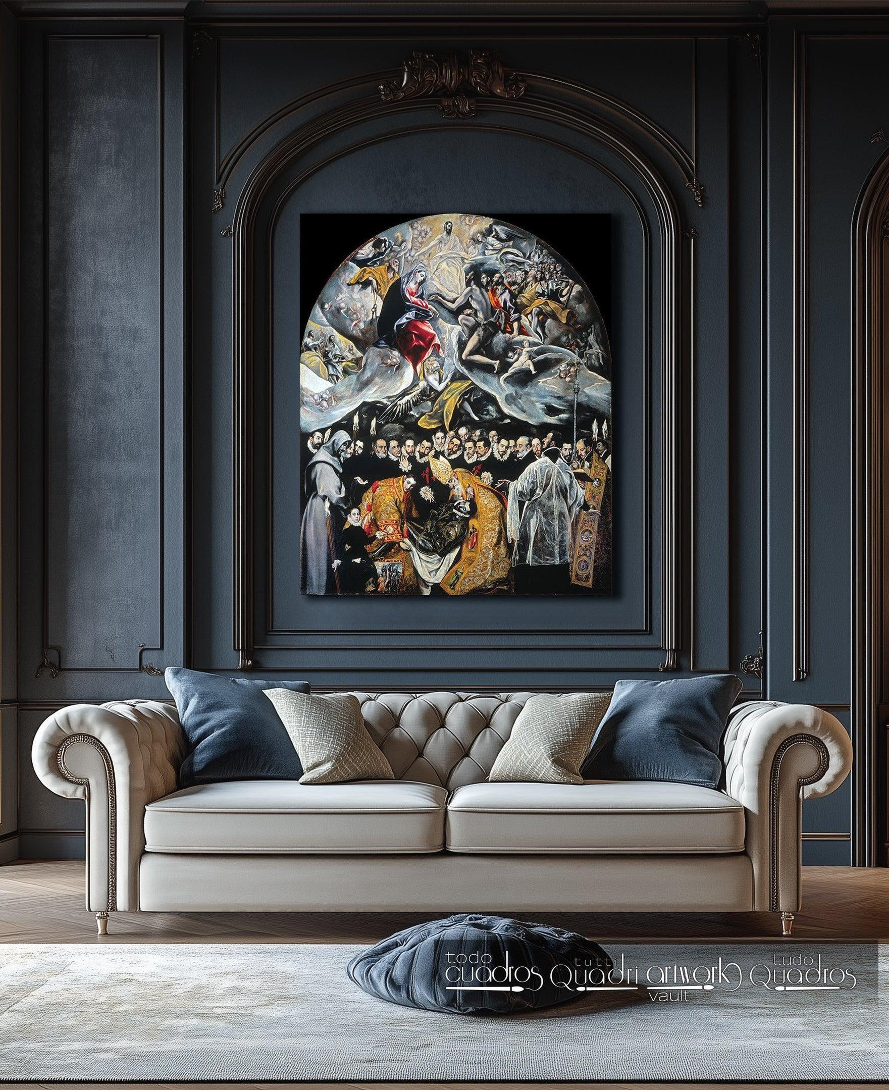Begräbnis des Grafen von Orgaz, El Greco