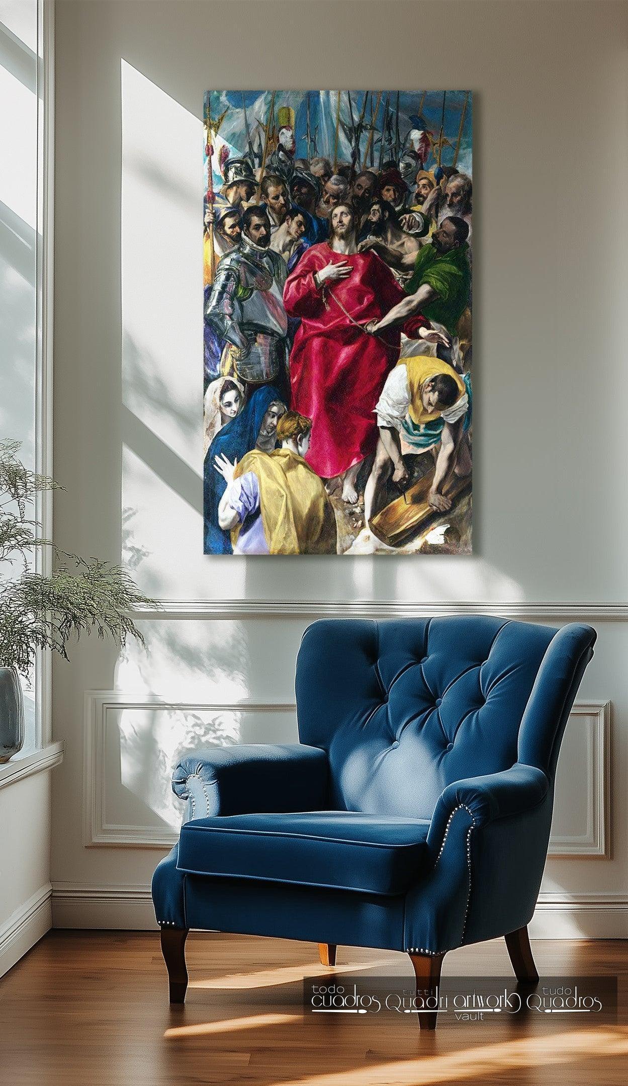 Die Entkleidung Christi, El Greco
