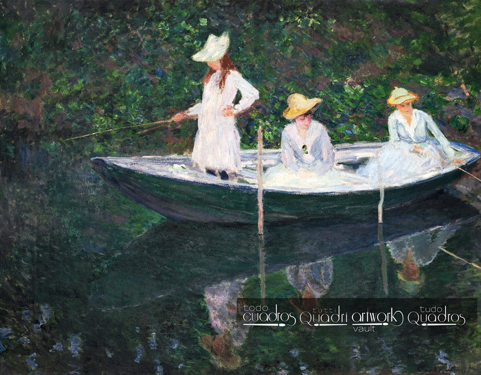 In der Barke, Monet
