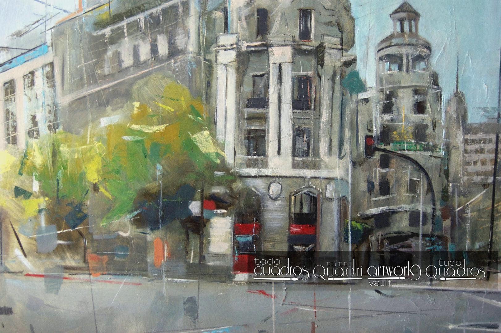 Die Gran Vía von Madrid, -<br /> Kiko Flores (2018)