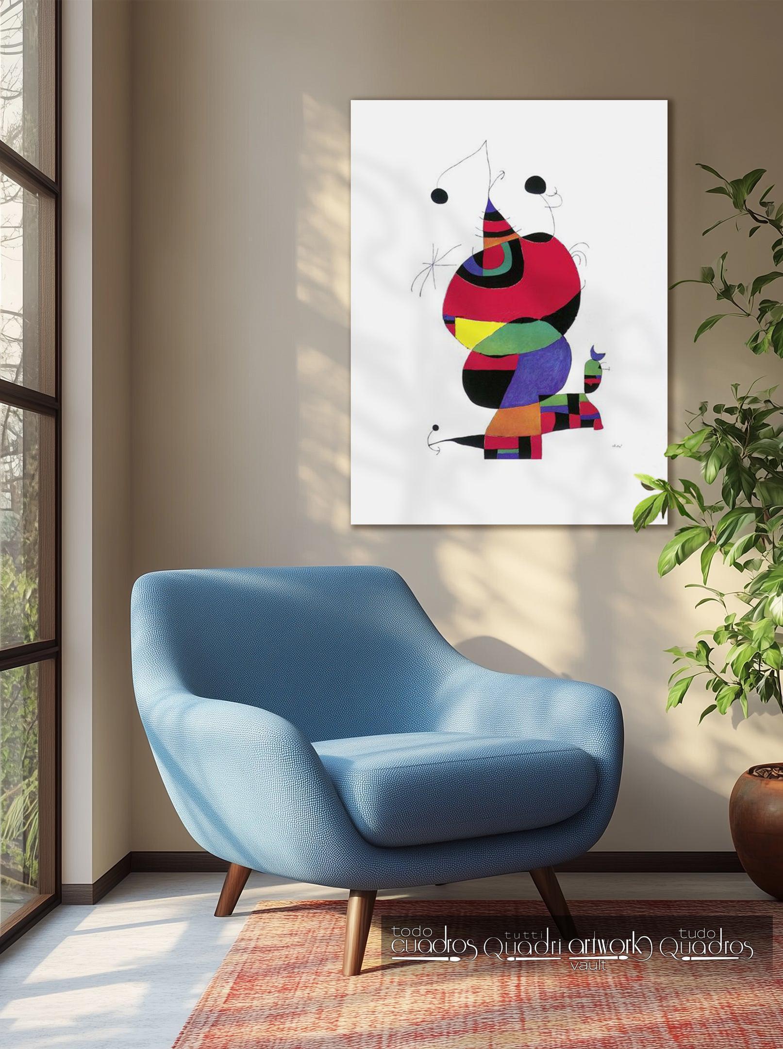 Hommage an Picasso, Miró