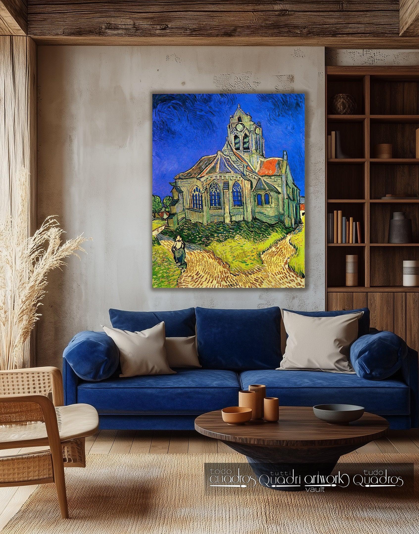 Die Kirche von Auvers, Van Gogh