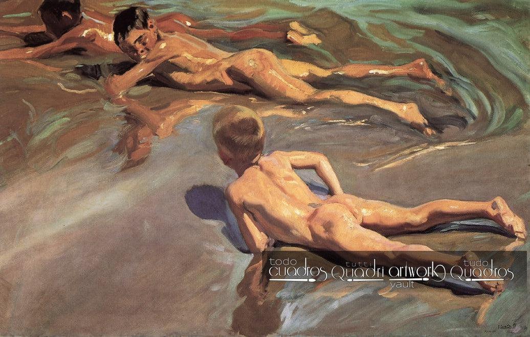 Kinder am Strand, Sorolla