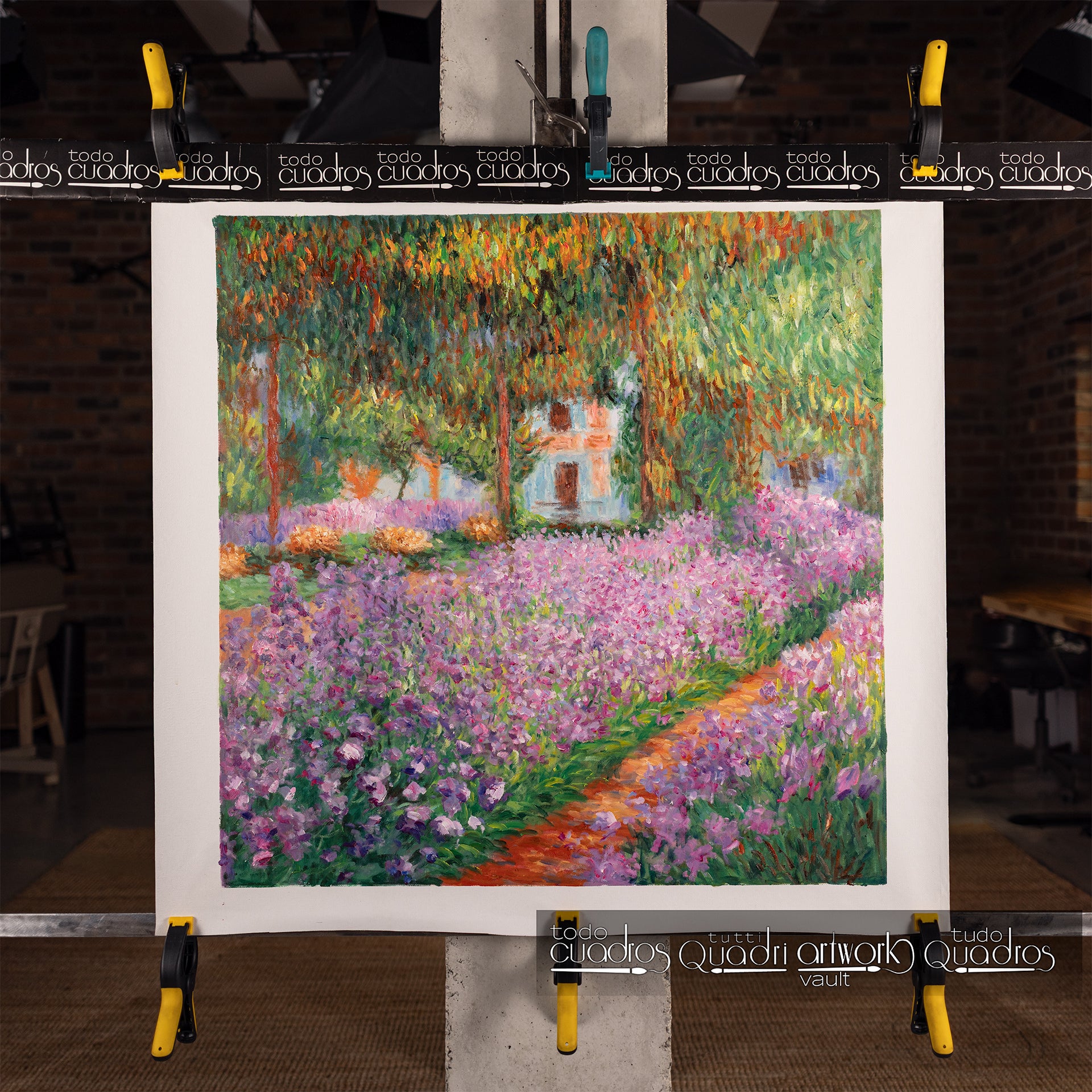 Der Garten des Künstlers in Giverny, Monet