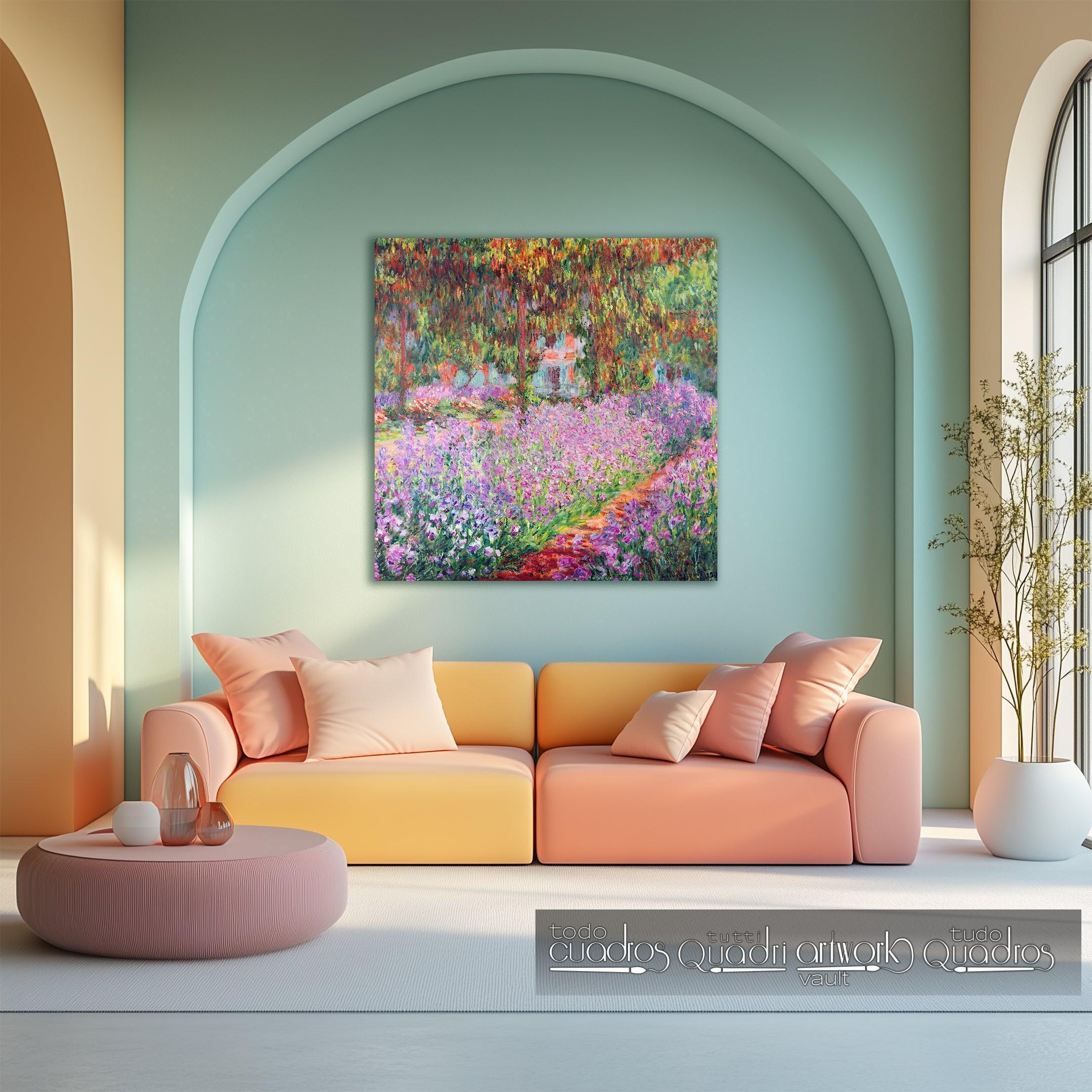 Der Garten des Künstlers in Giverny, Monet