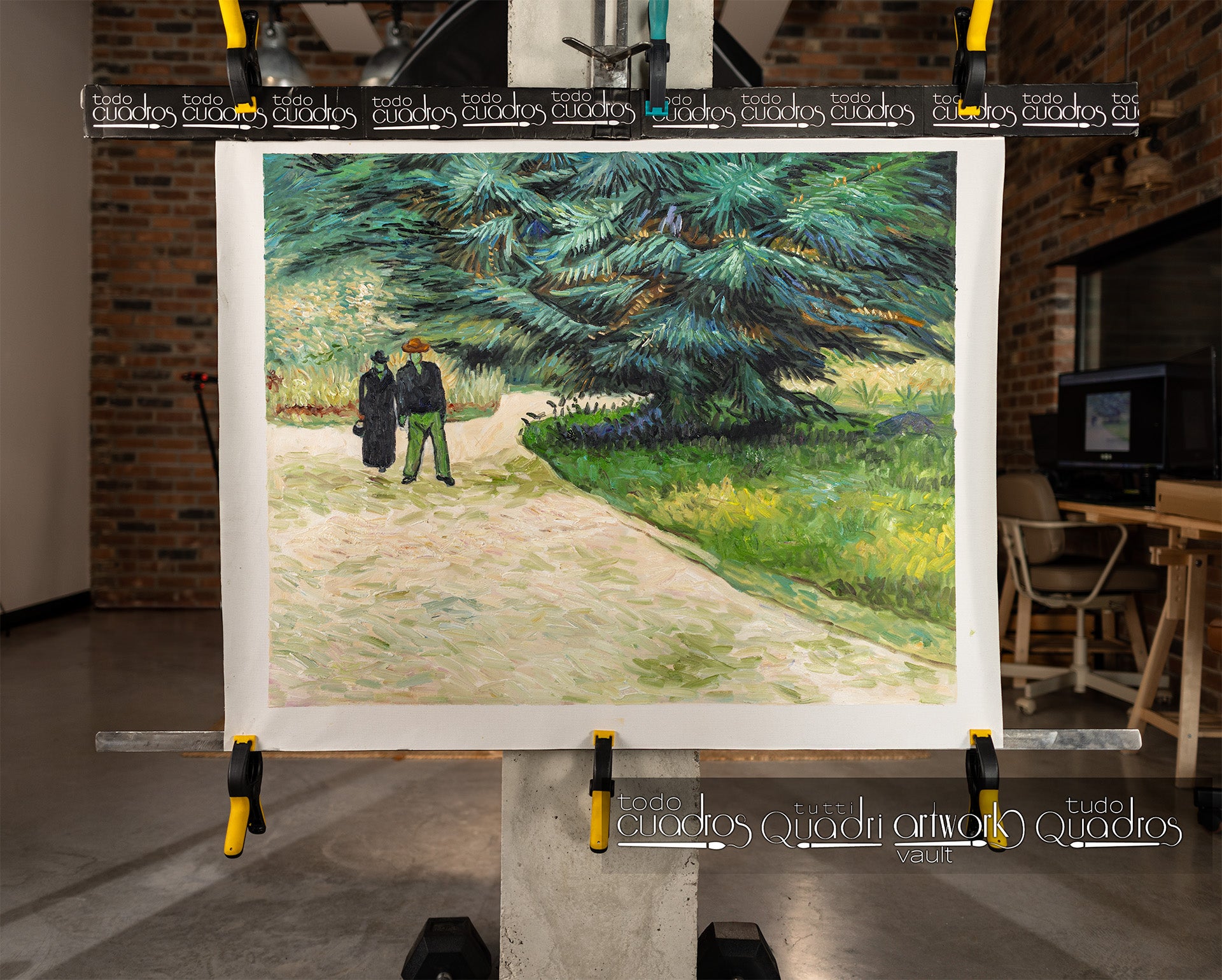 Der Garten des Dichters, Van Gogh