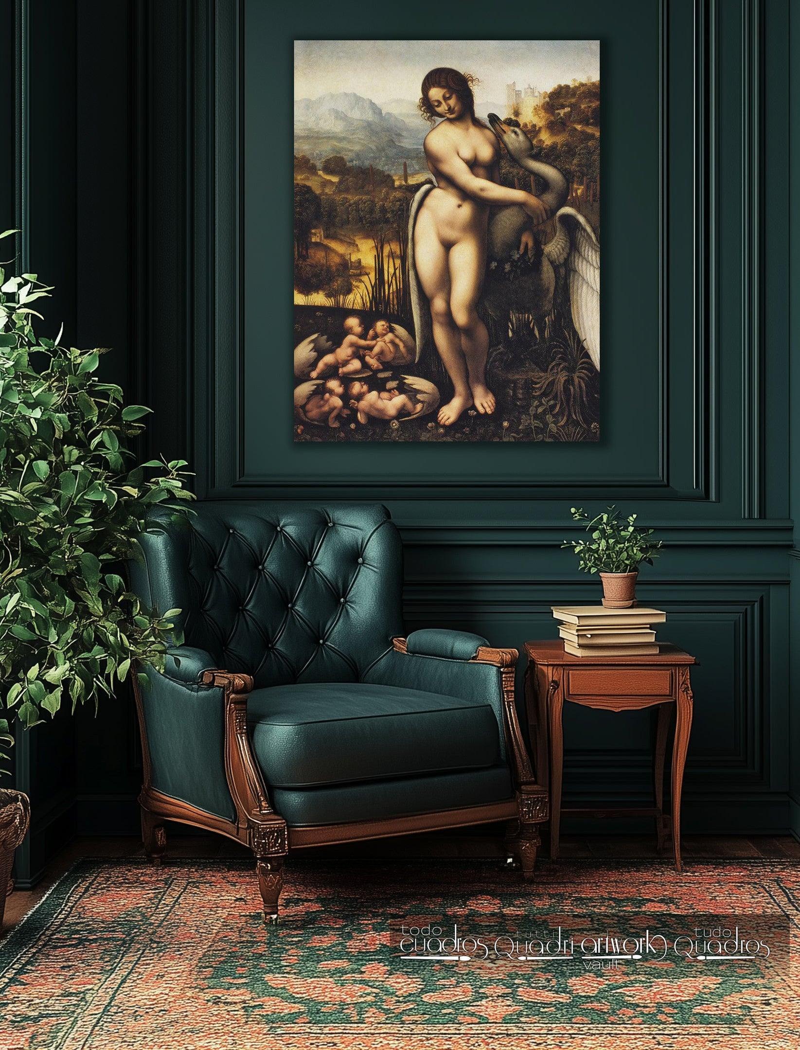 Leda mit dem Schwan, Leonardo da Vinci