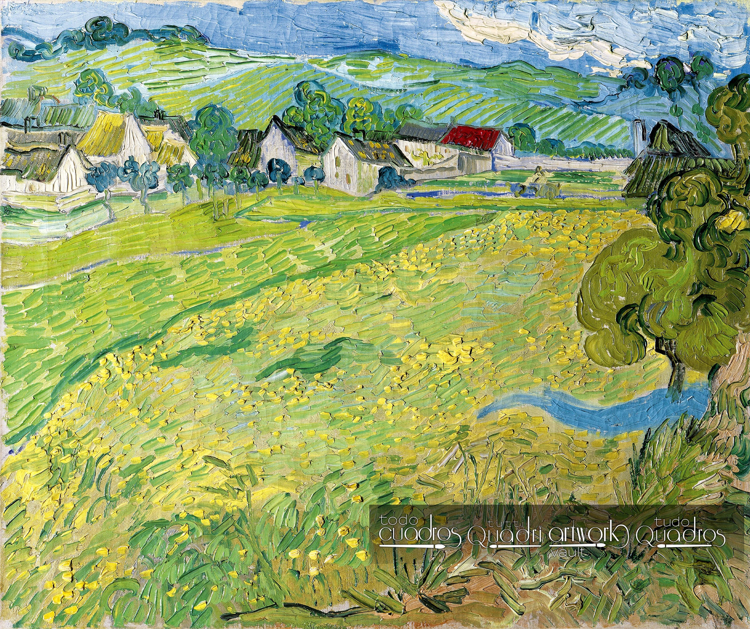 Die Vessenots in Auvers, Van Gogh