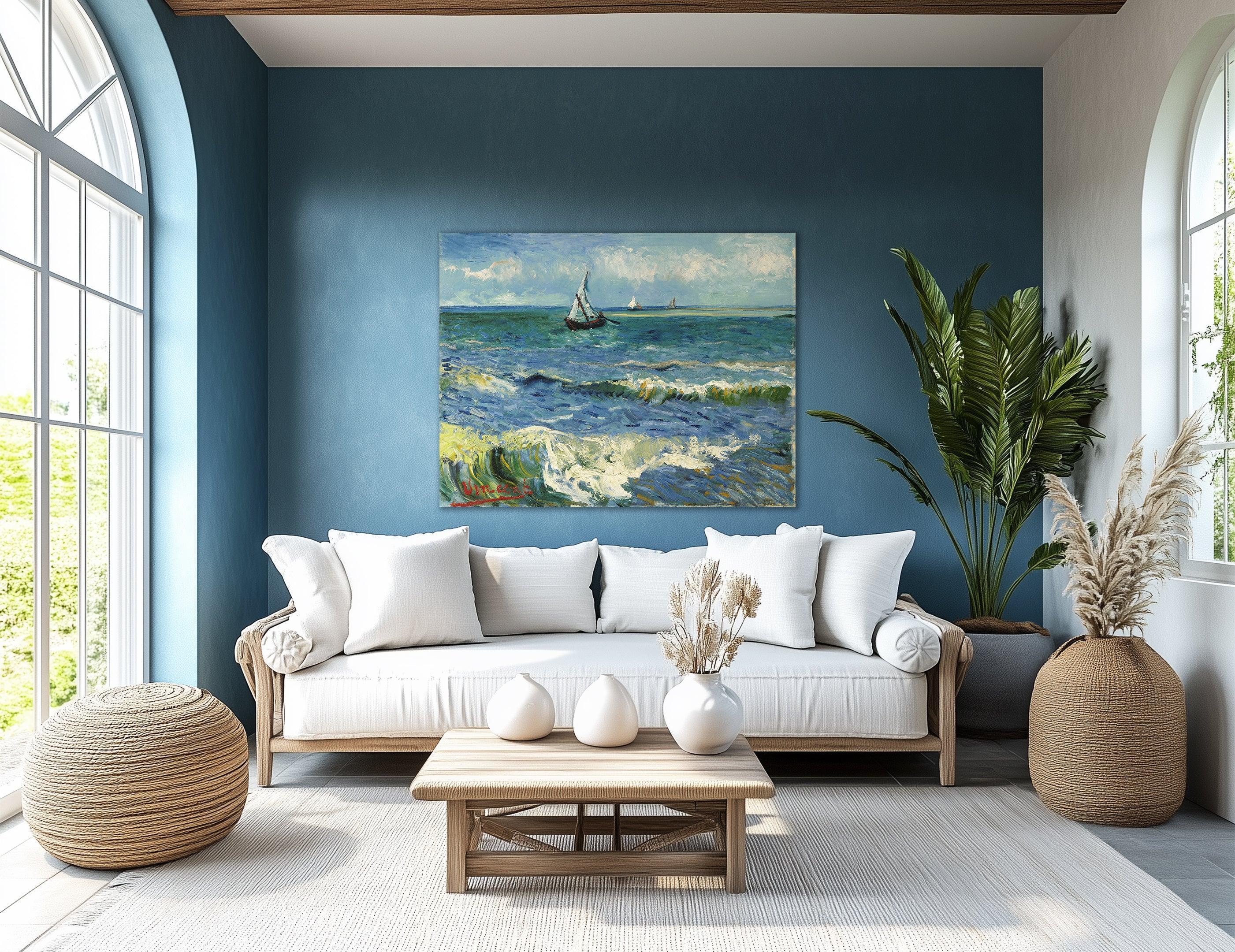 Fischerboote bei Saintes-Maries, Van Gogh