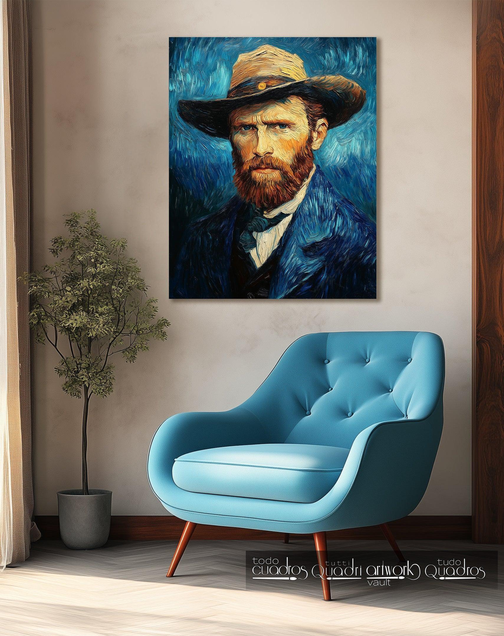 Vincents Blick, im modernen Stil von Van Gogh