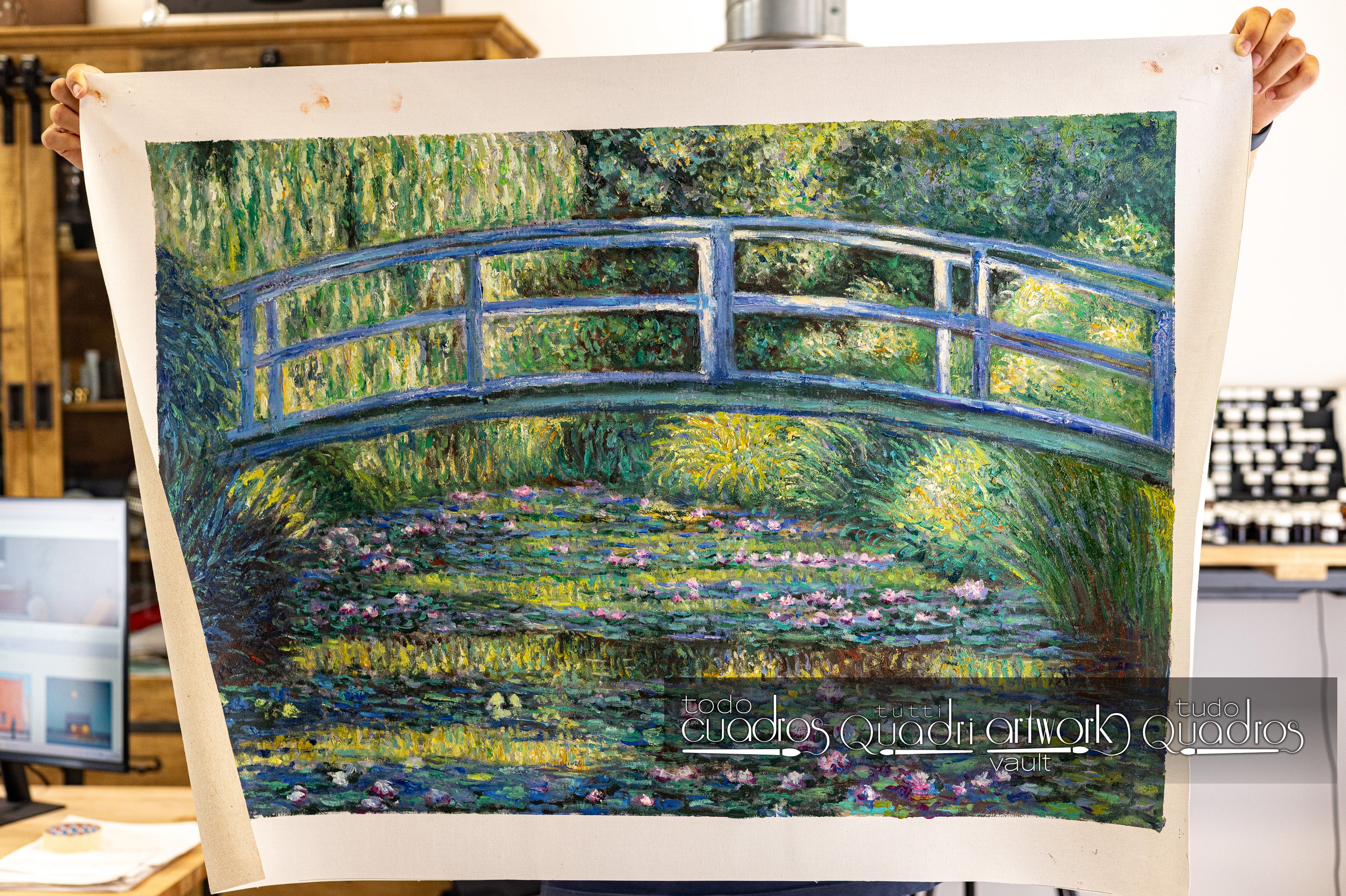 Die Japanische Brücke, Monet