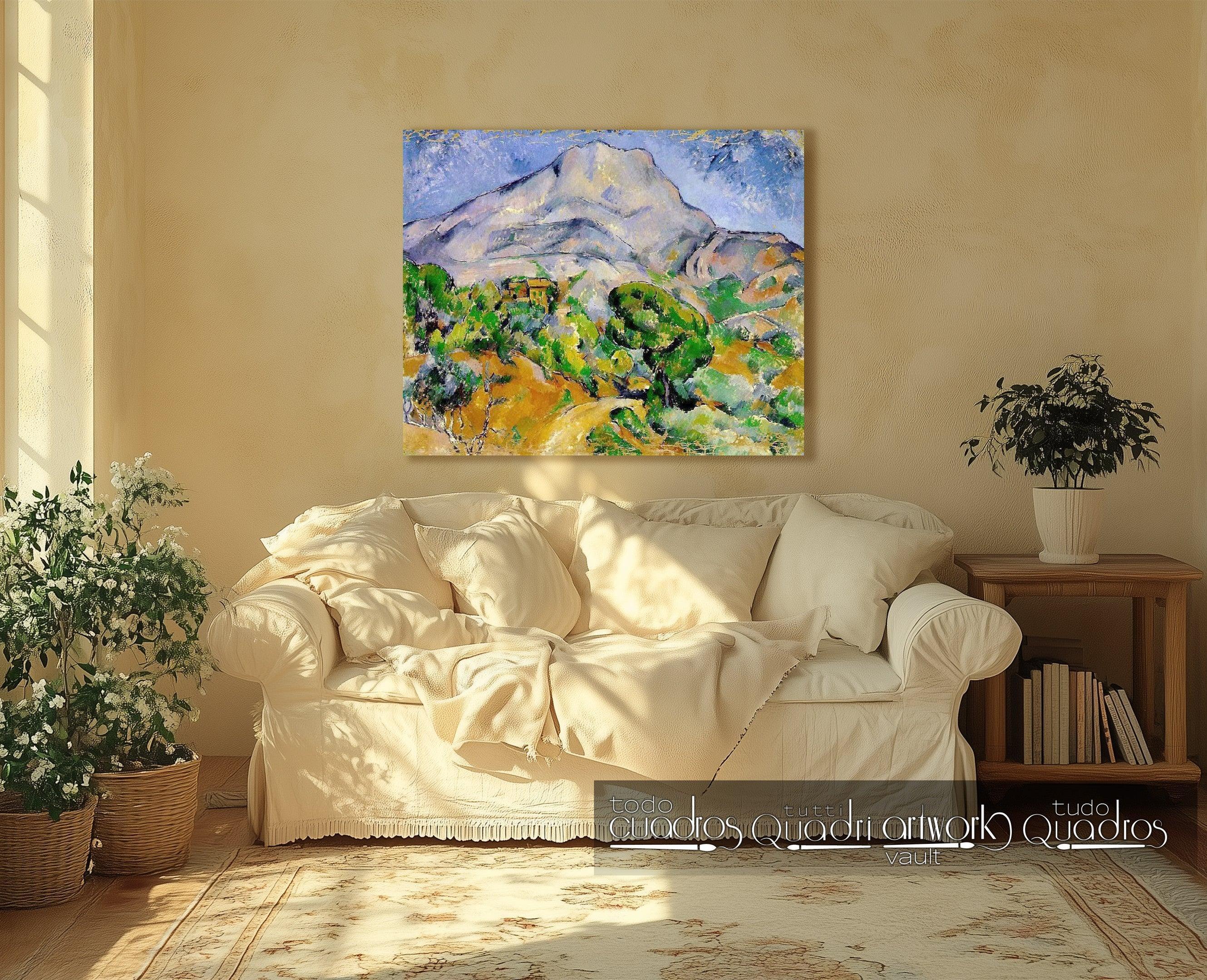 Berge der Heiligen Viktoria, Cézanne