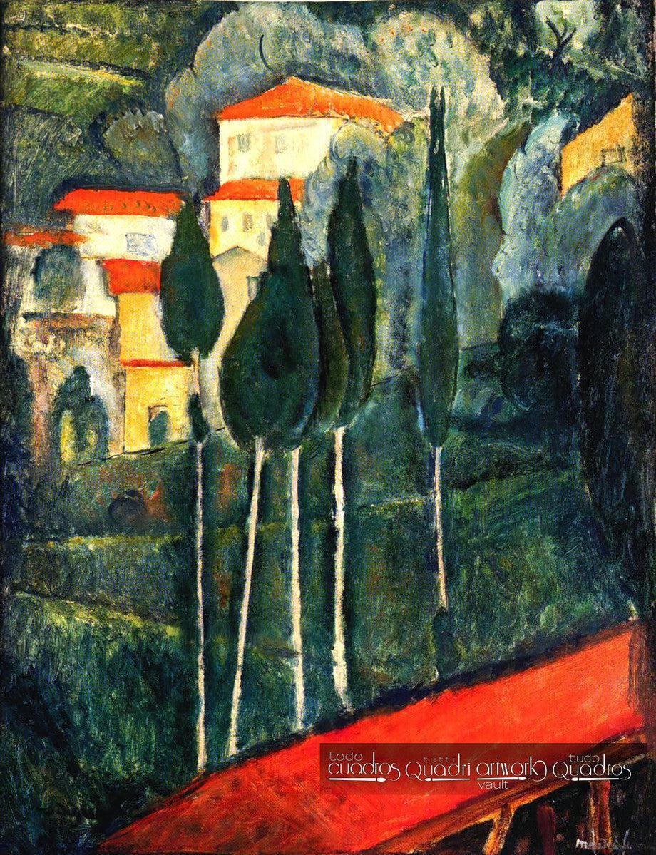 Landschaft aus Südfrankreich, Modigliani