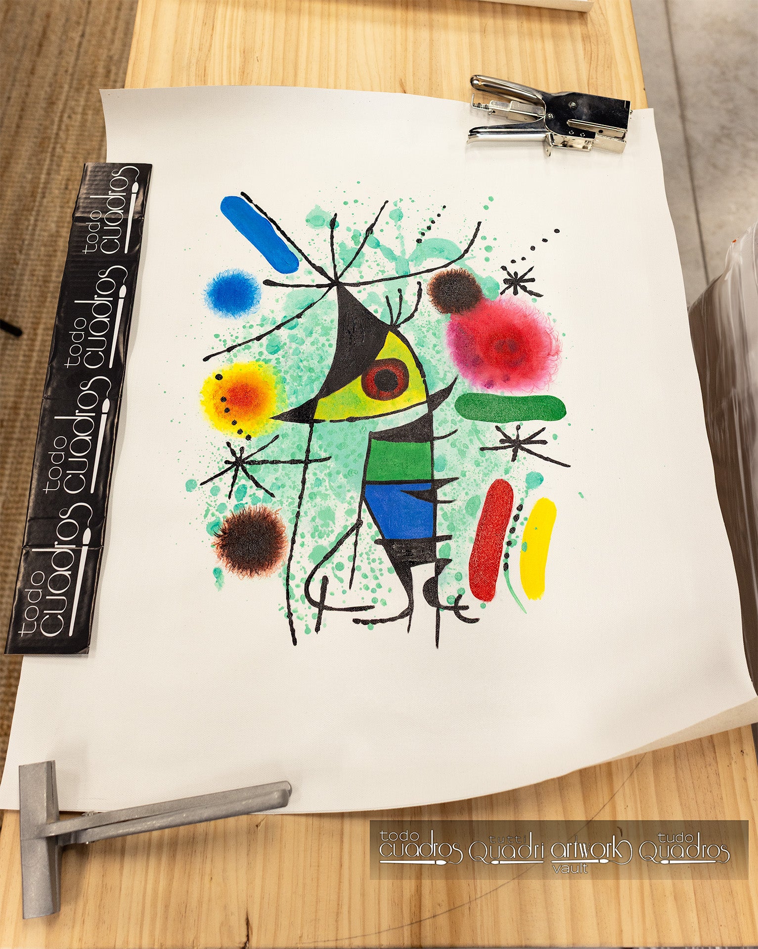 Der singende Fisch, Miró