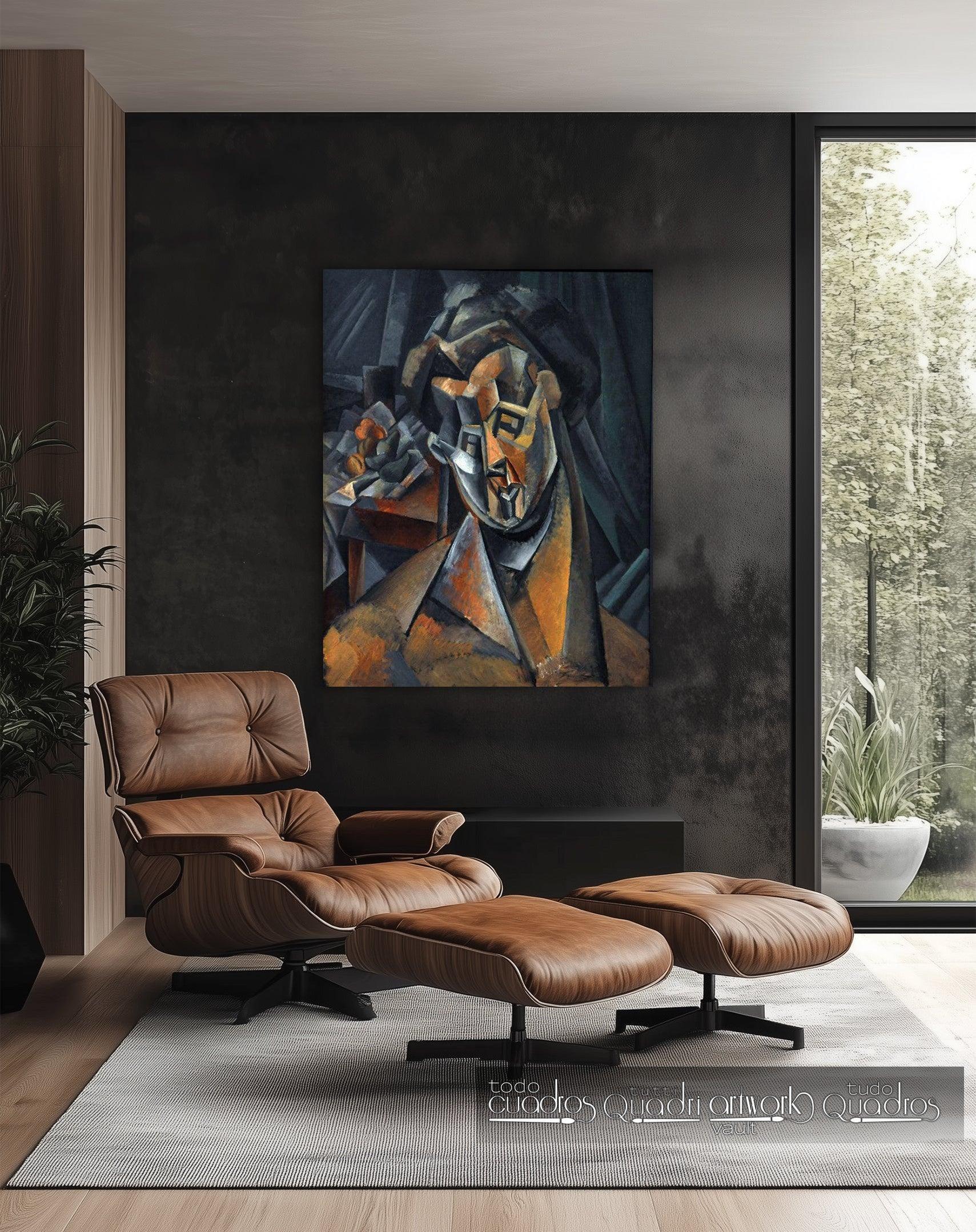 Frau mit Birnen, Picasso