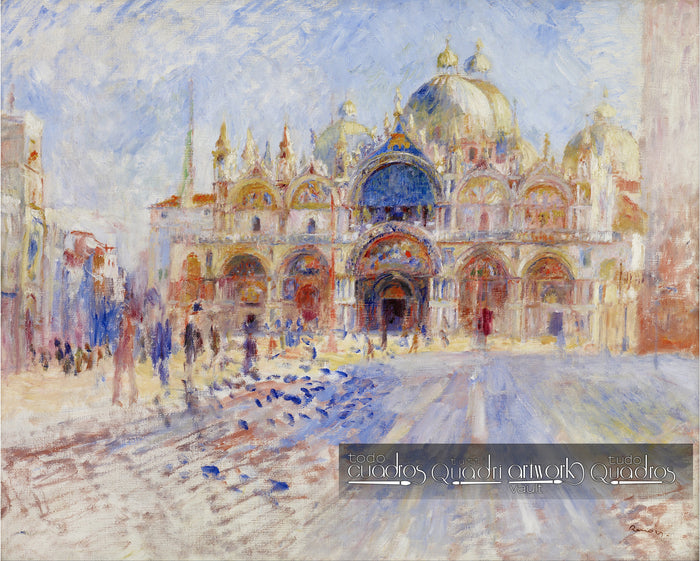 Markusplatz in Venedig, Renoir
