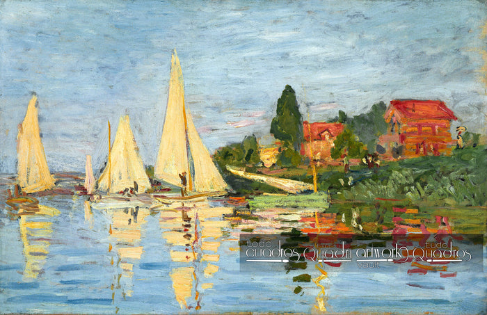 Regatten in Argenteuil, Monet