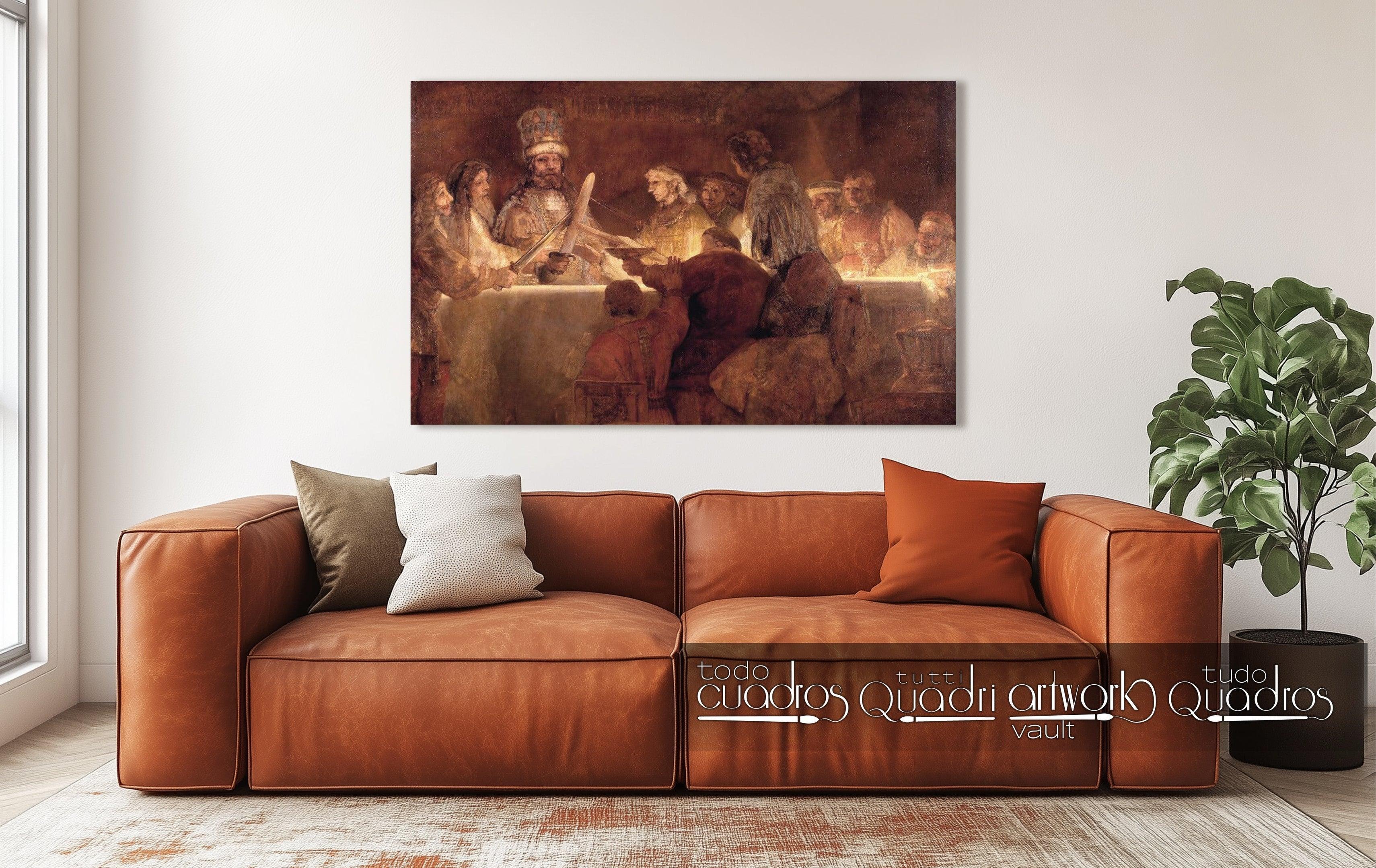 Die Verschwörung des Claudius Civilis, Rembrandt