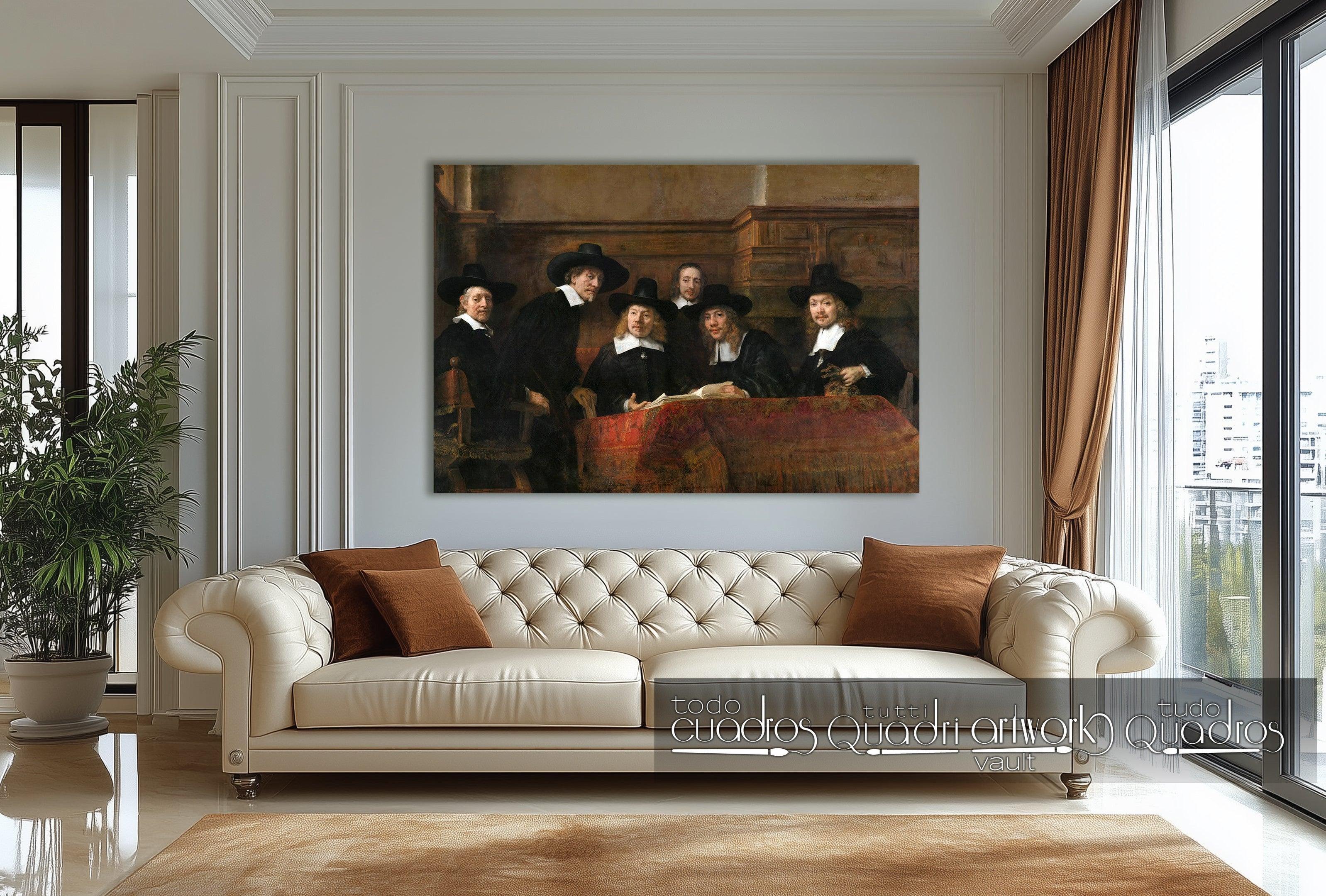Die Vorsteher der Tuchmacherzunft, Rembrandt