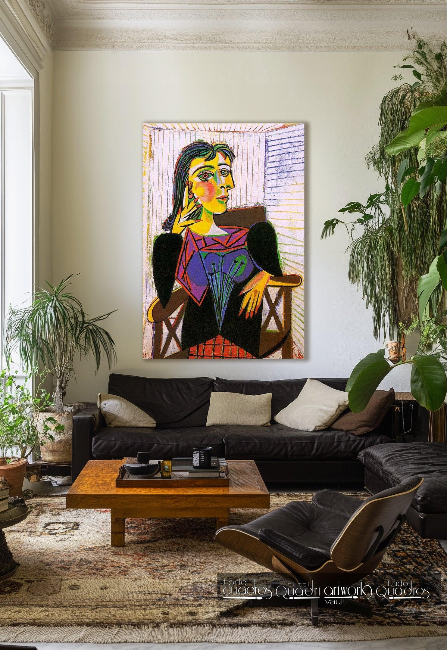 Porträt von Dora Maar, Picasso