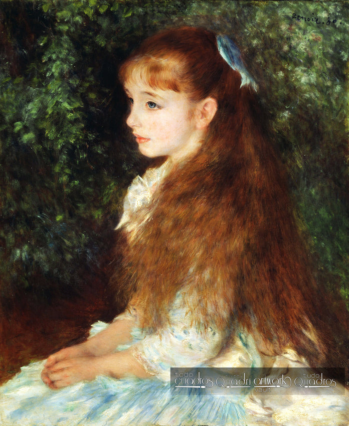 Porträt von Irène Cahen d’Anvers, Renoir
