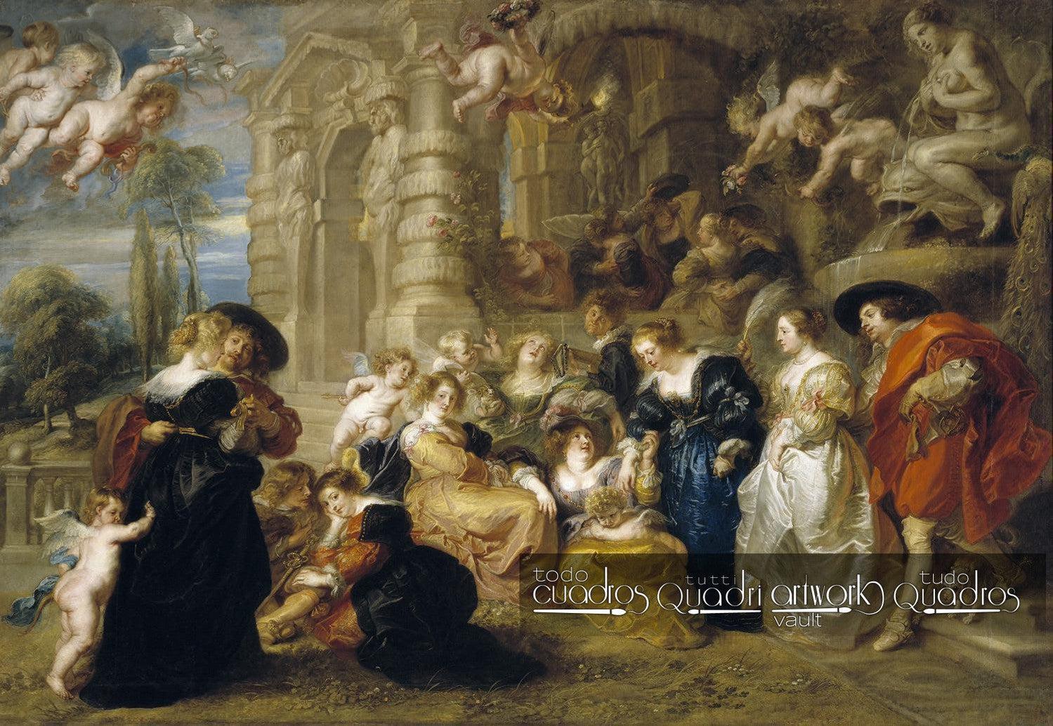 Der Liebesgarten, Rubens