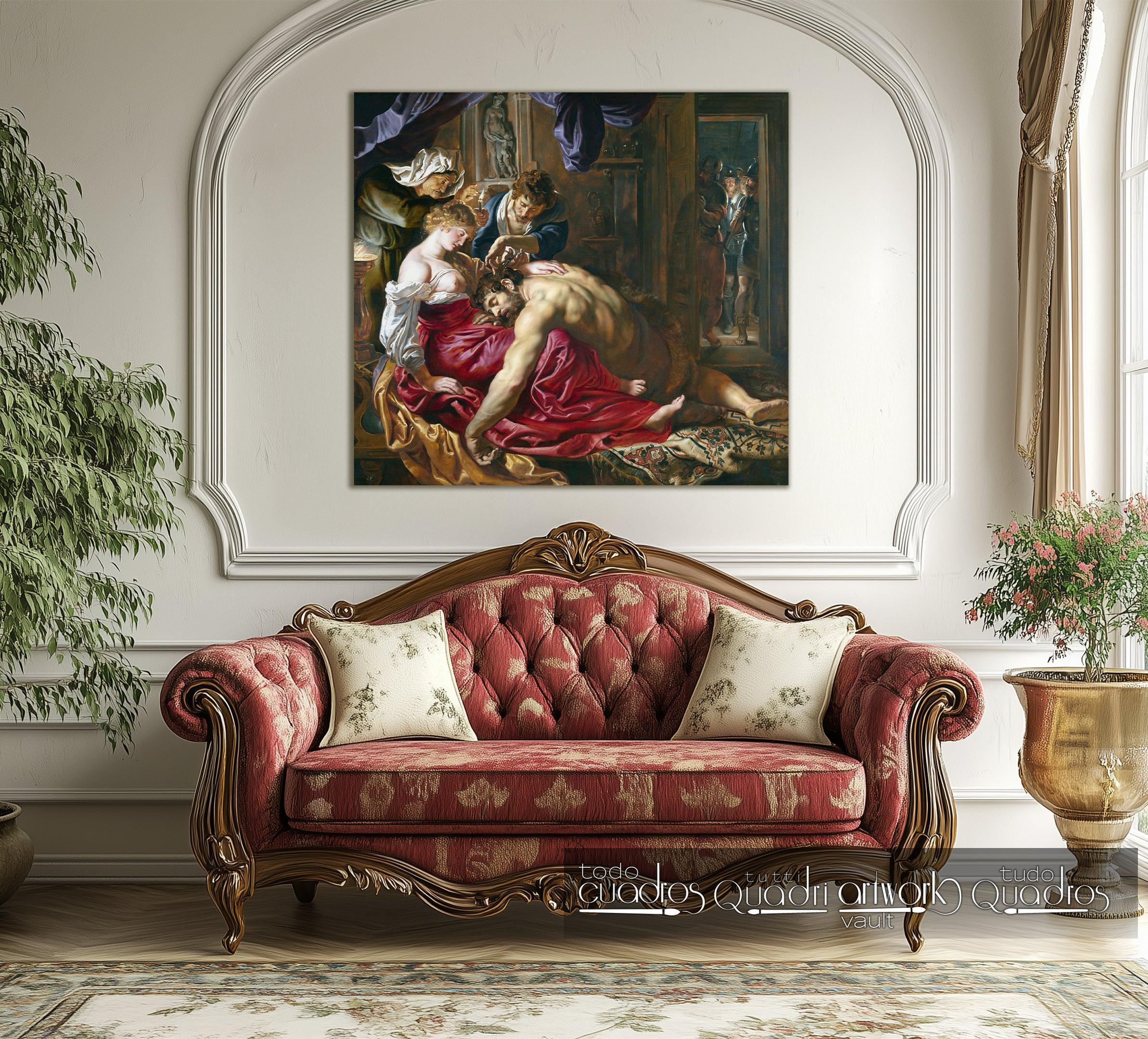 Samson und Dalila, Rubens