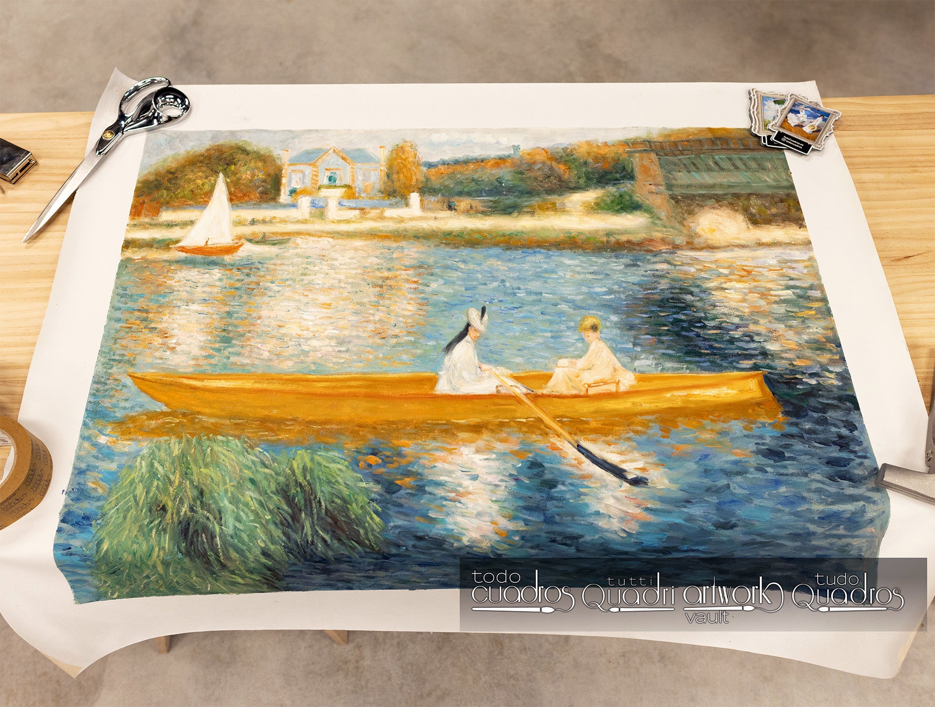Die Seine bei Asnières, Renoir