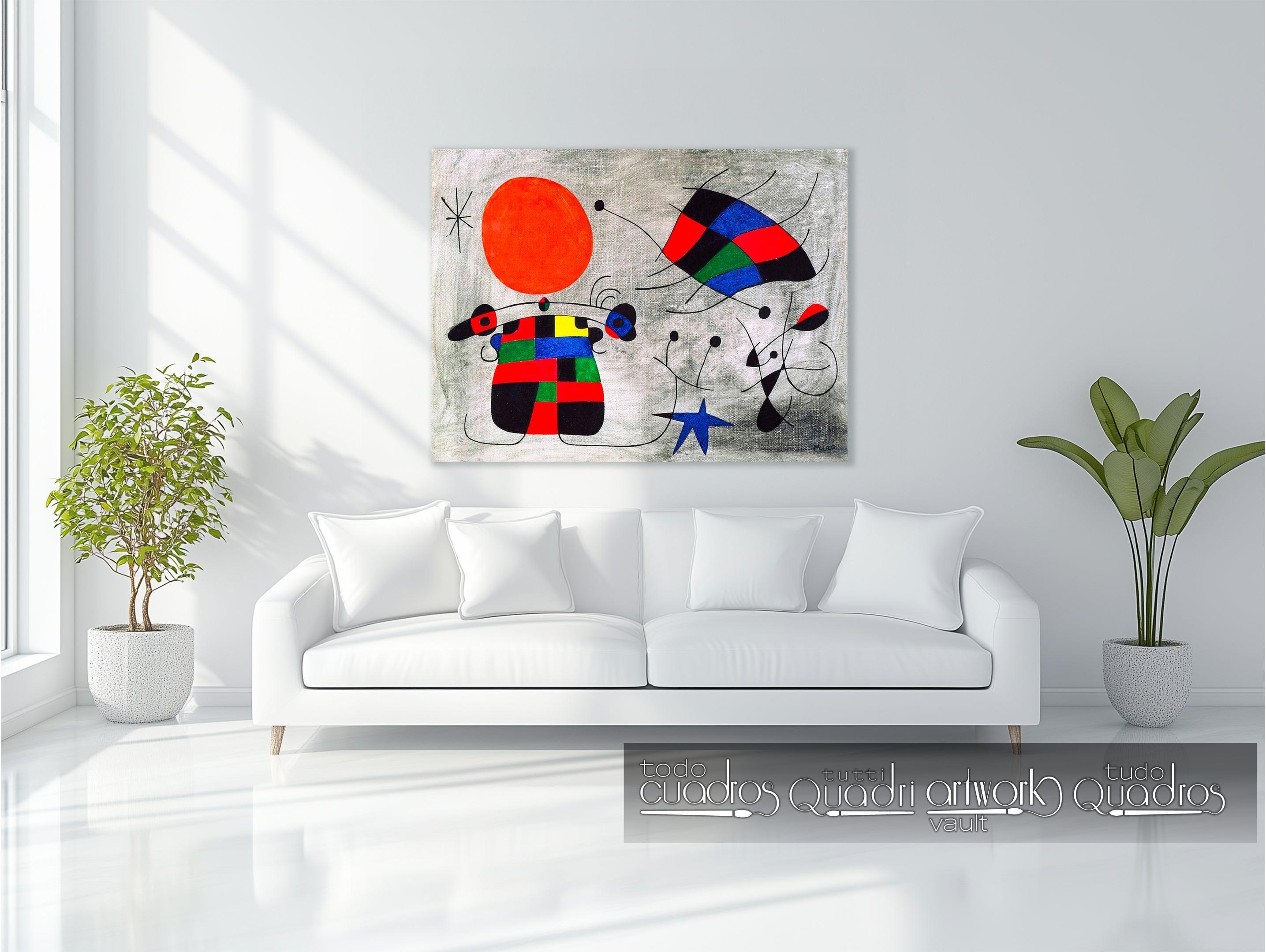 Das Lächeln mit flammenden Flügeln, Miró