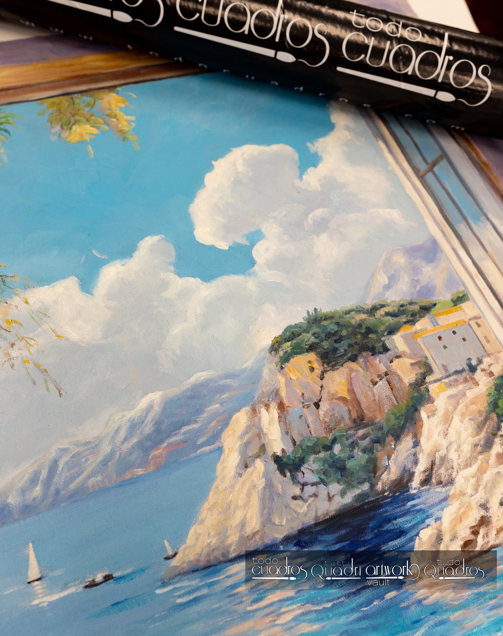 Tor zum Mittelmeer, im Stil von Sorolla