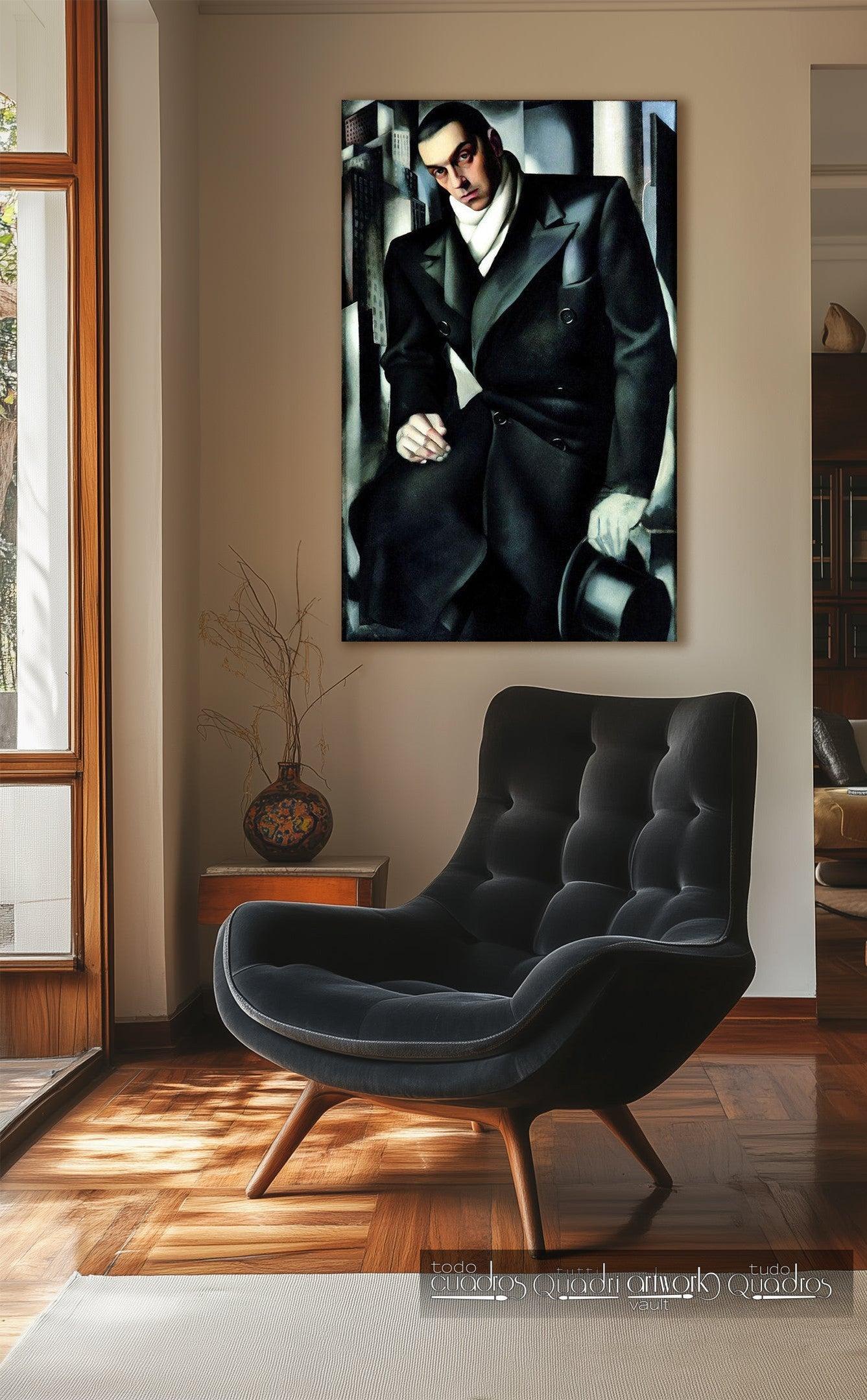 Porträt eines Mannes, Lempicka