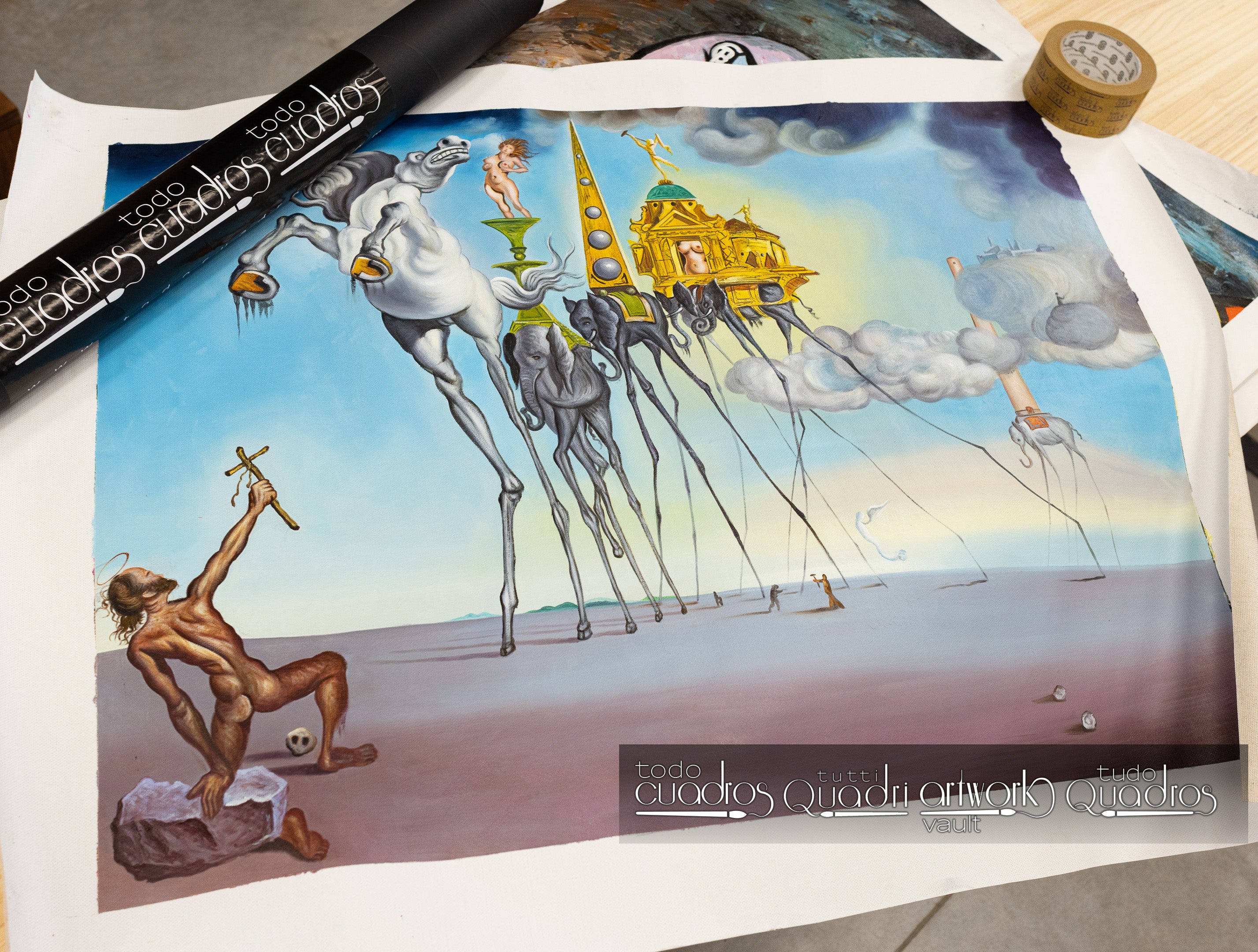 Die Versuchung des heiligen Antonius, Dalí